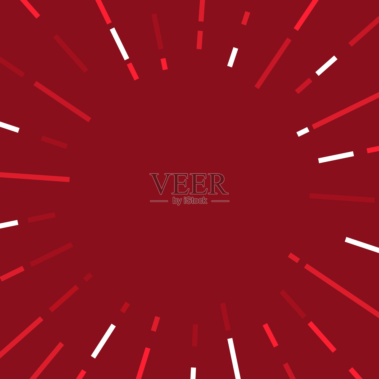 爆炸的红色光线兴奋背景插画图片素材