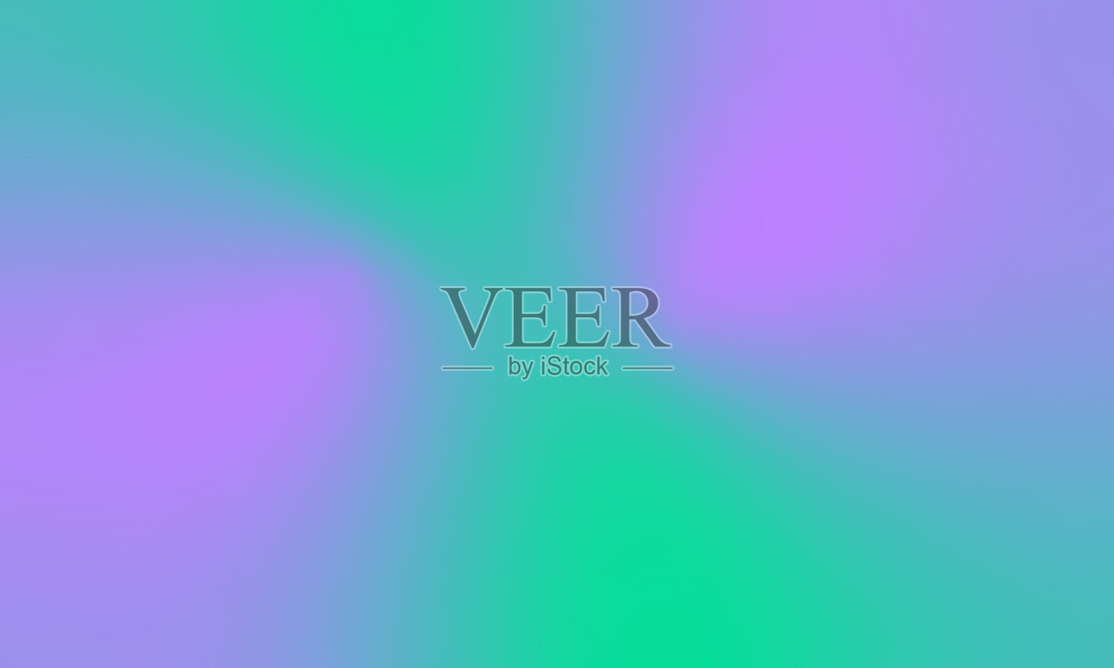 柔和模糊的渐变,带有绿色和紫色的色调插画图片素材