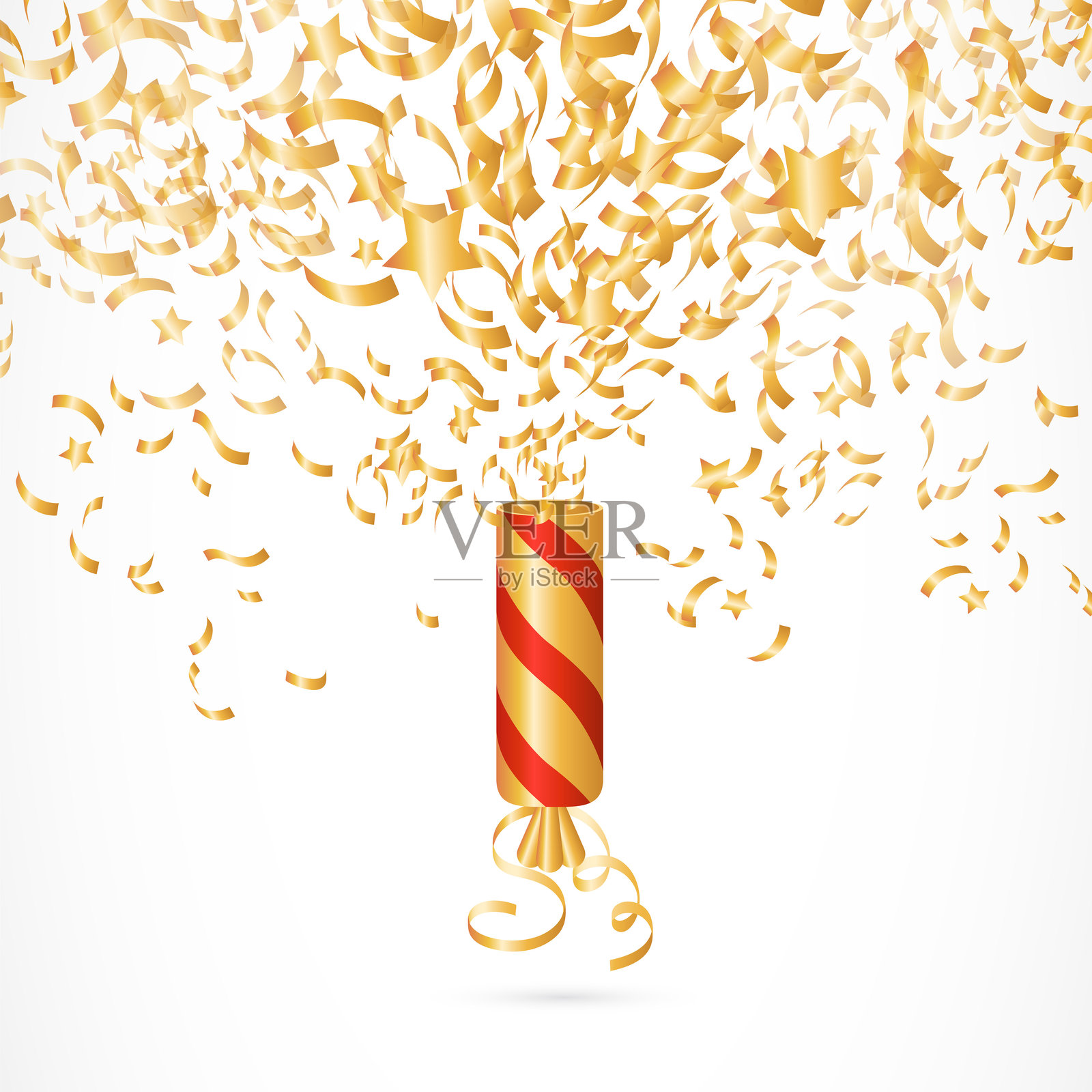 圣诞 crackers 插图插画图片素材