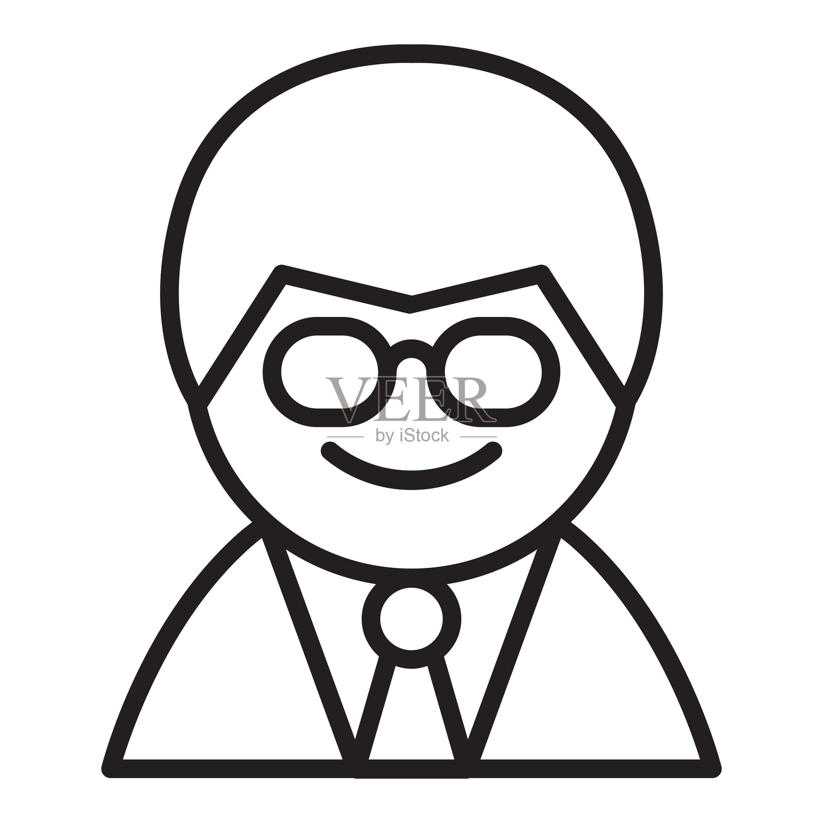 教师图标插画图片素材