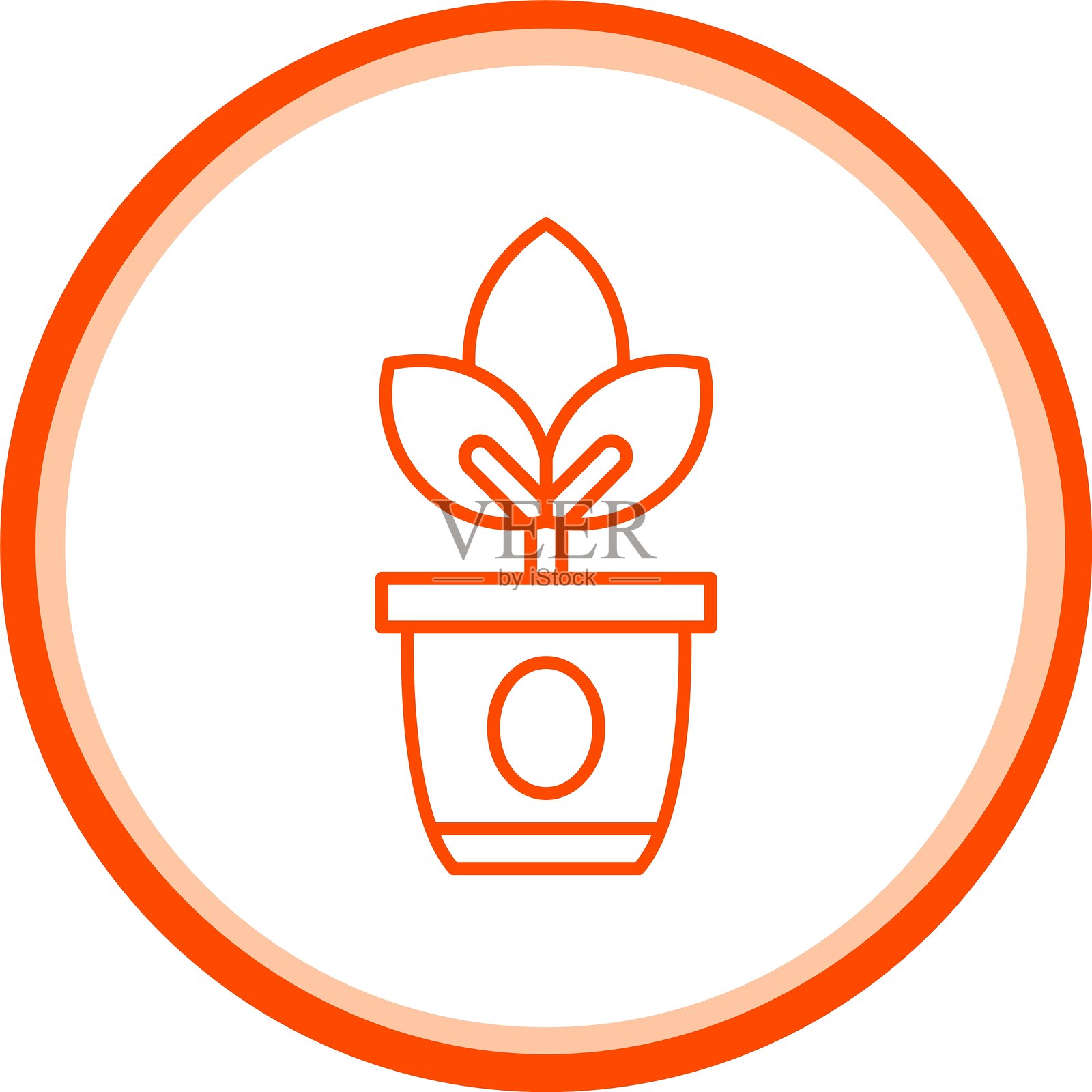 植物图标插画图片素材