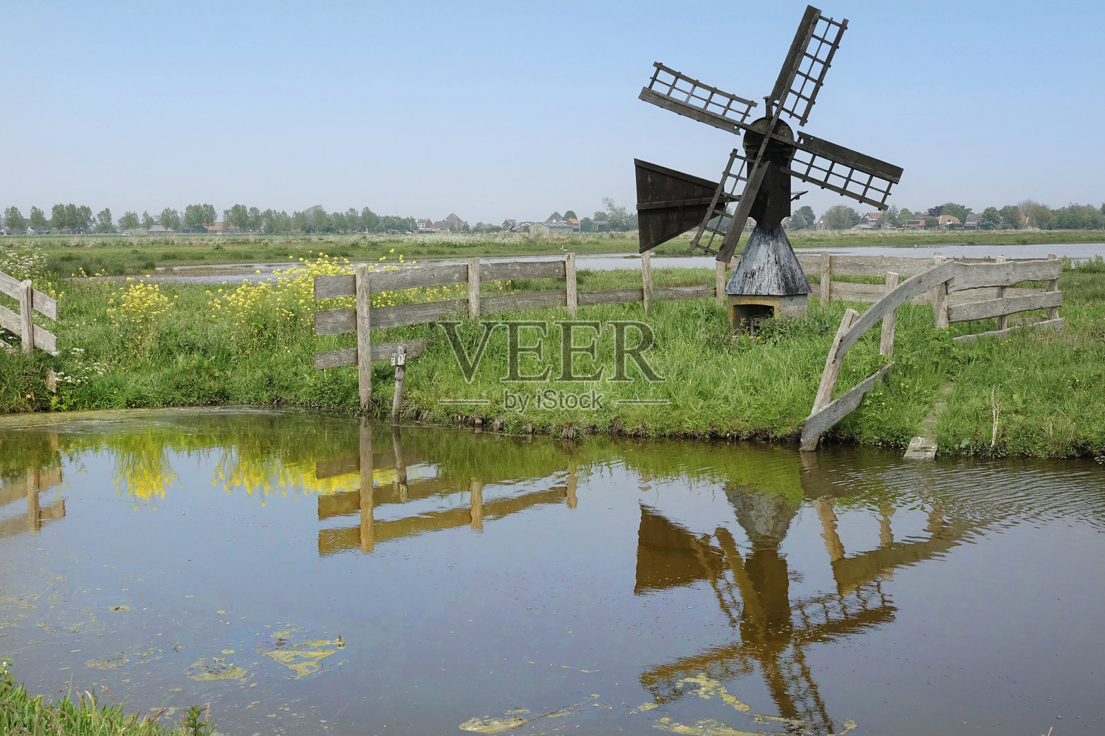 荷兰北部的春天照片摄影图片