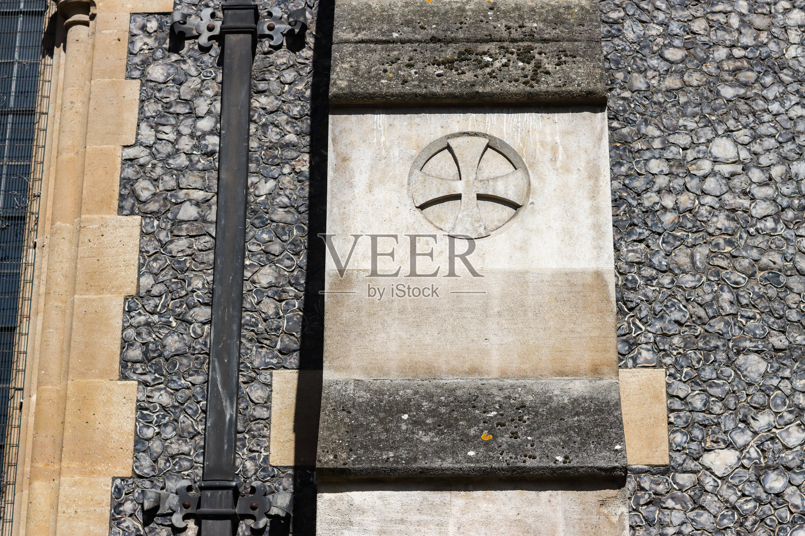 伦敦南华克大教堂的坎特伯雷十字架照片摄影图片