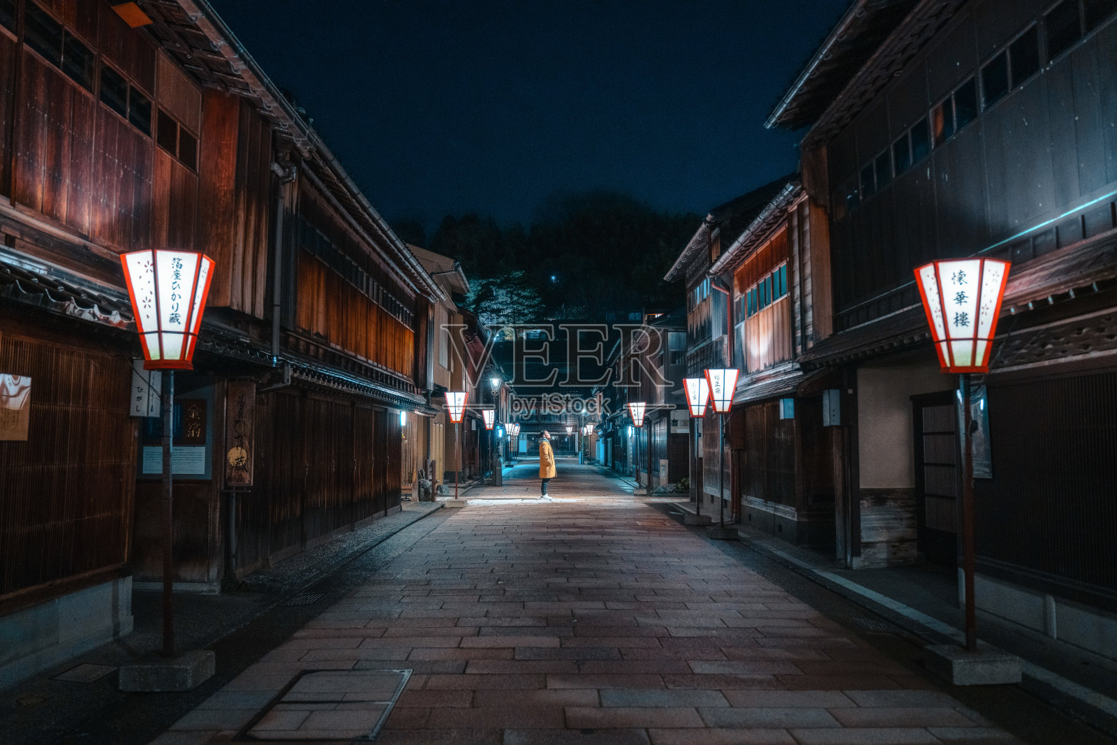 金泽东茶屋街历史区照片摄影图片