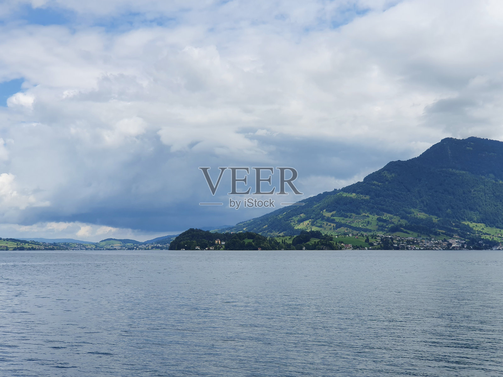 瑞士,卢塞恩,四森林湖照片摄影图片