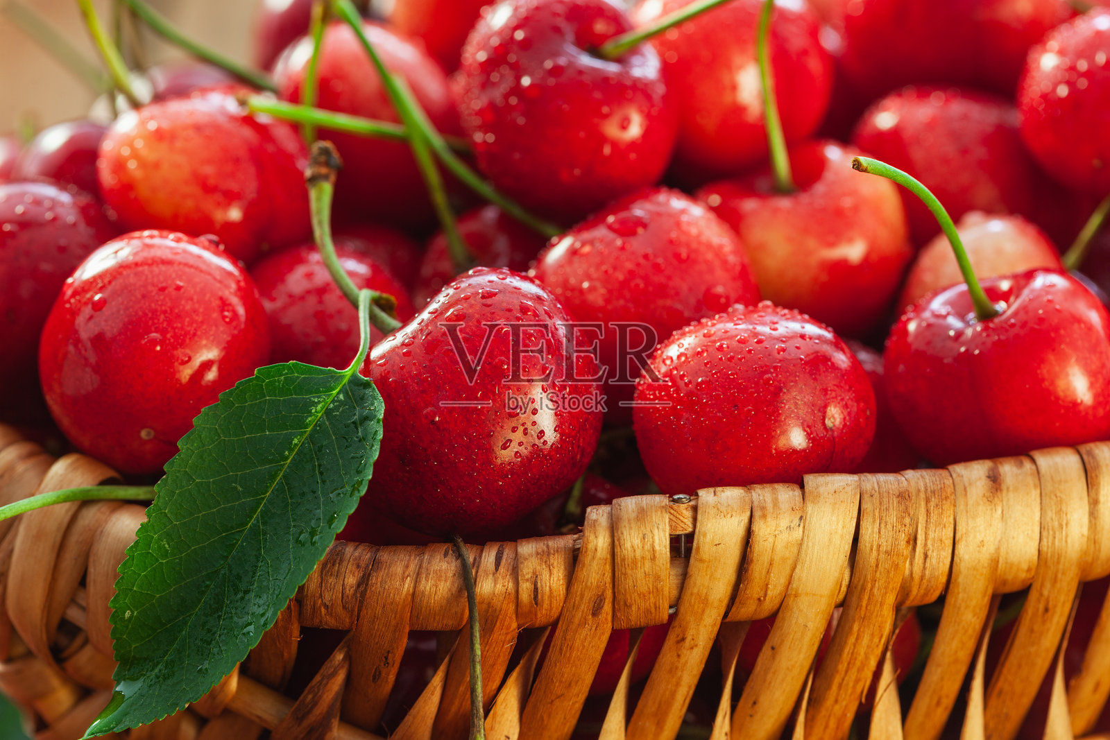 新鲜樱桃照片摄影图片