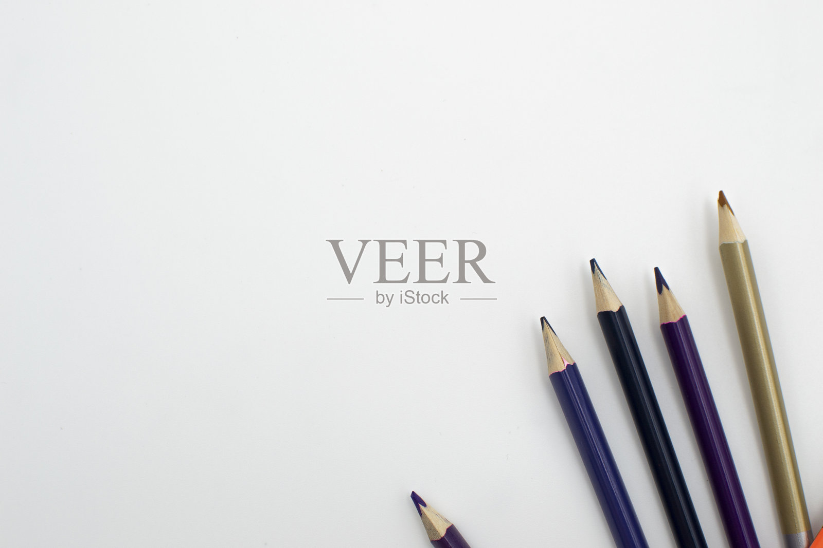 彩色铅笔照片摄影图片