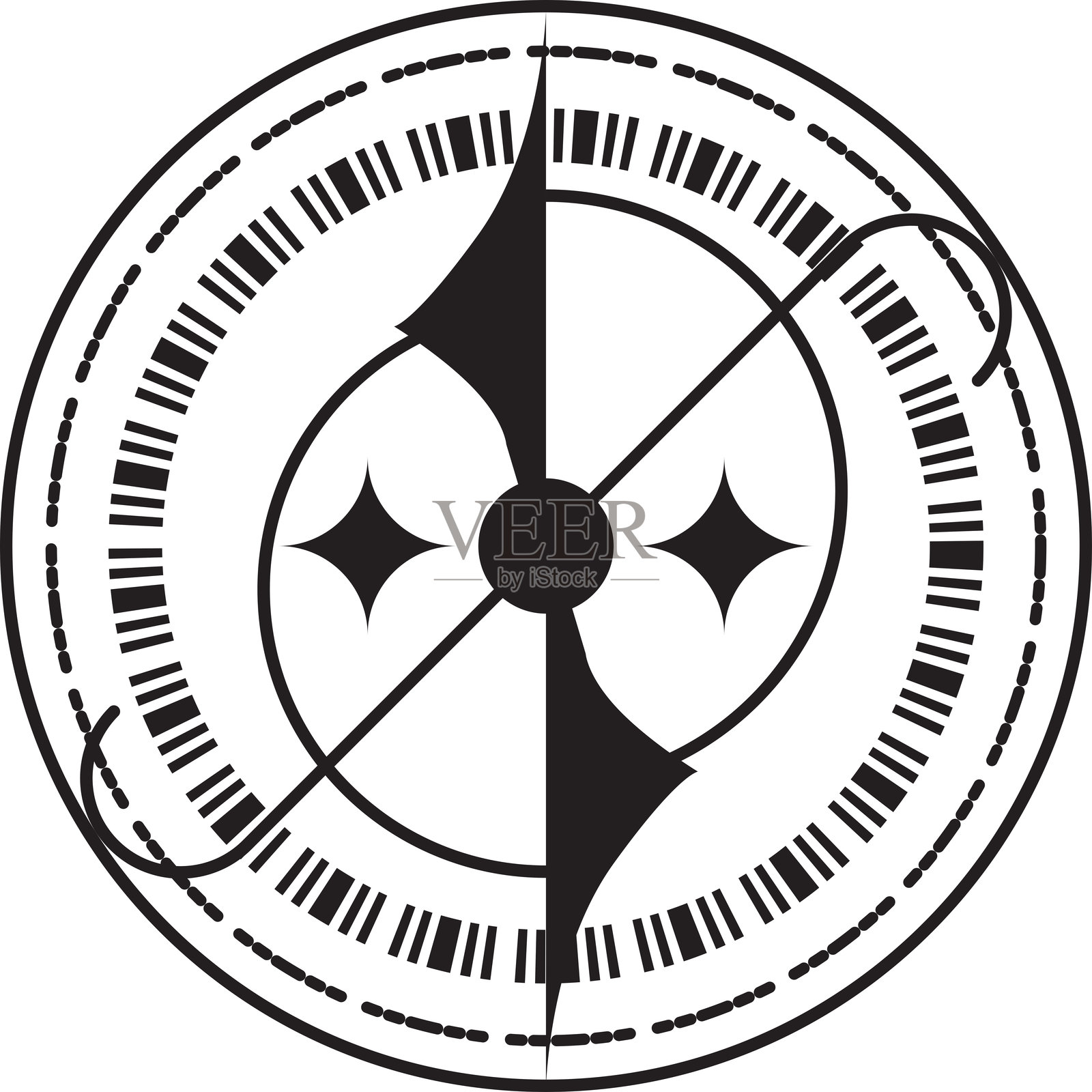 幻想魔法阵 创建魔法阵并施展法术。星辰的命运与冒险,女巫、巫师与魔法领域。插画图片素材