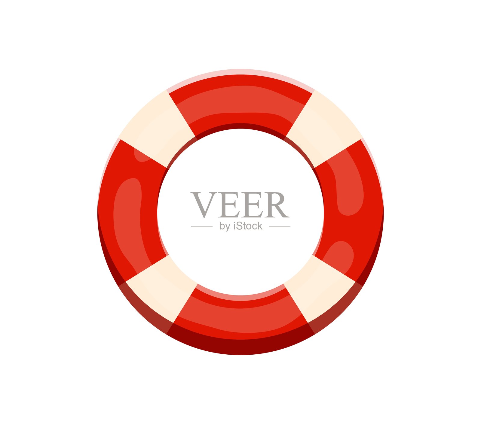 夏季旅行字体,海滩假期风格,数字0插画图片素材