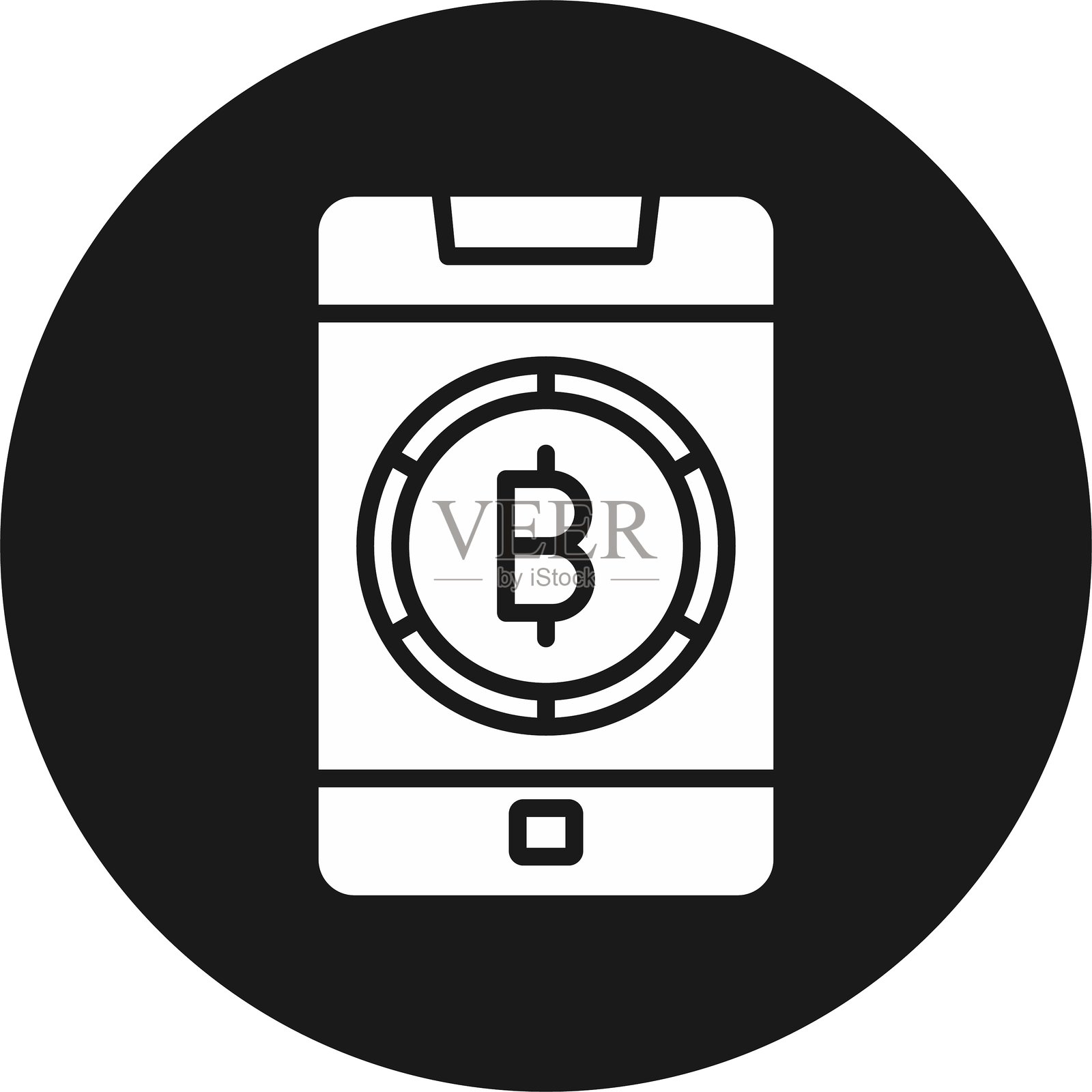 比特币图标插画图片素材