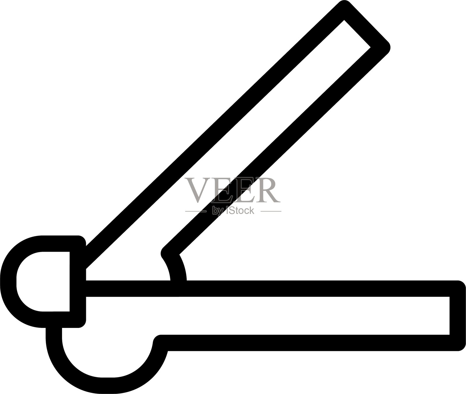 大蒜压榨器插画图片素材