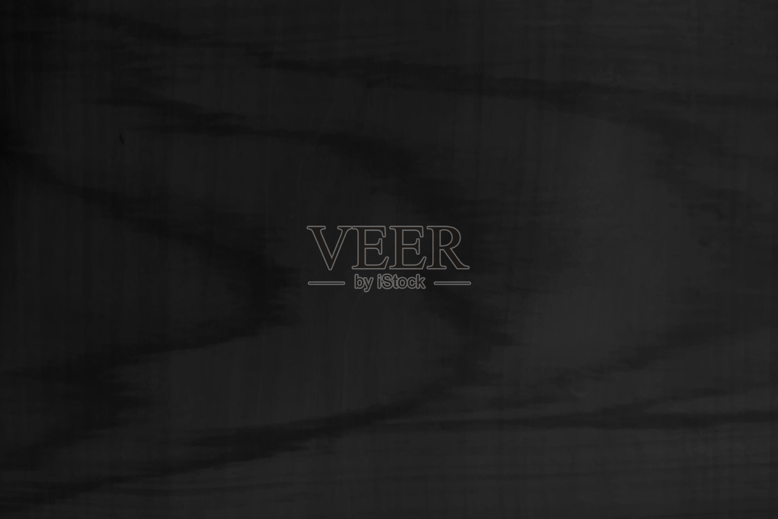 深黑色划痕微弱的磨损纹理效果背景,上面有褪色的灰色污迹,呈现出横向复古的渐变矢量背景。插画图片素材