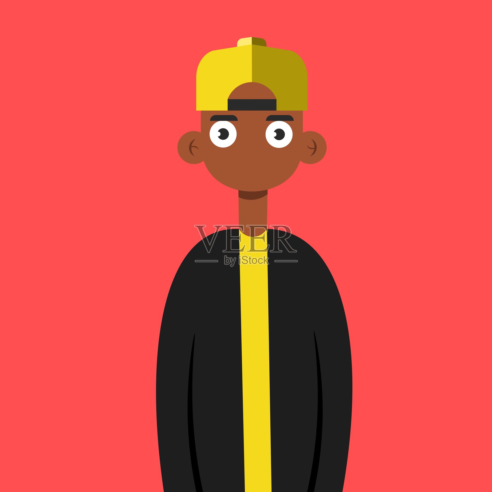 男孩卡通角色插画图片素材