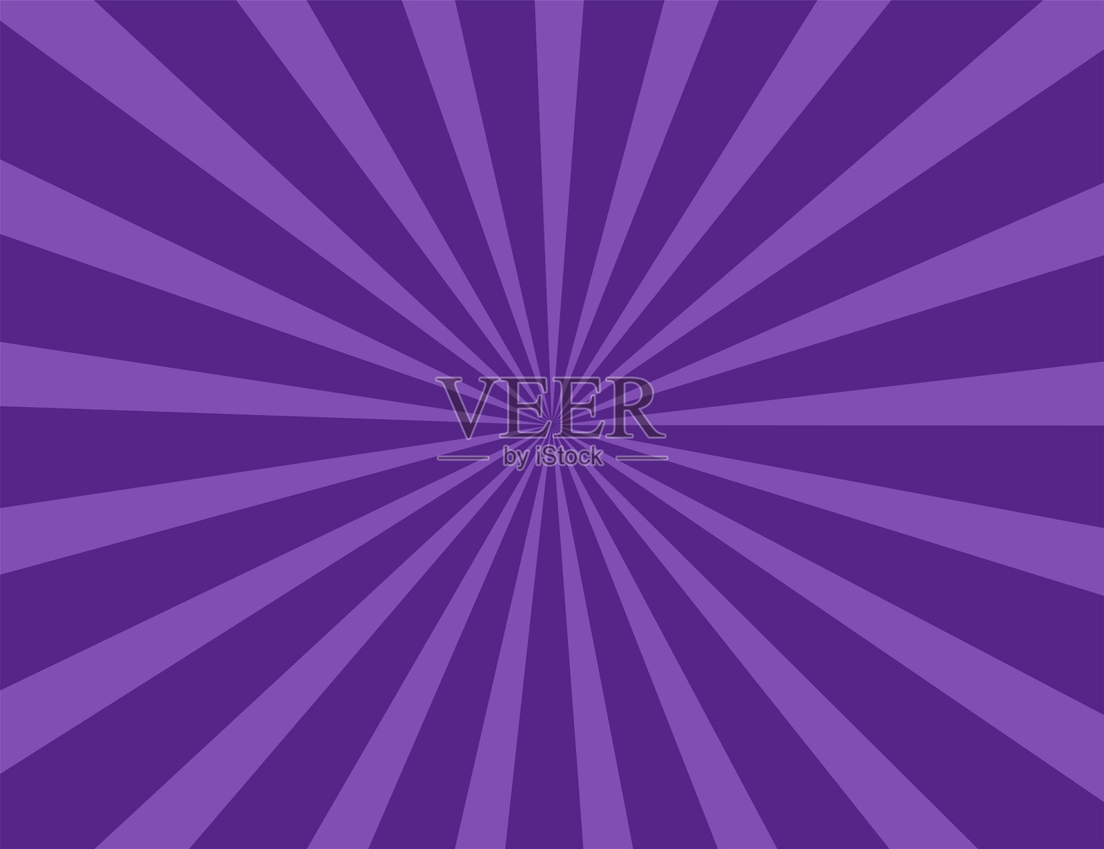 充满活力的紫色放射状爆发背景,带有漫画风格的光线。非常适合波普艺术、传单、横幅、充满活力的视觉效果和大胆的平面设计项目。插画图片素材