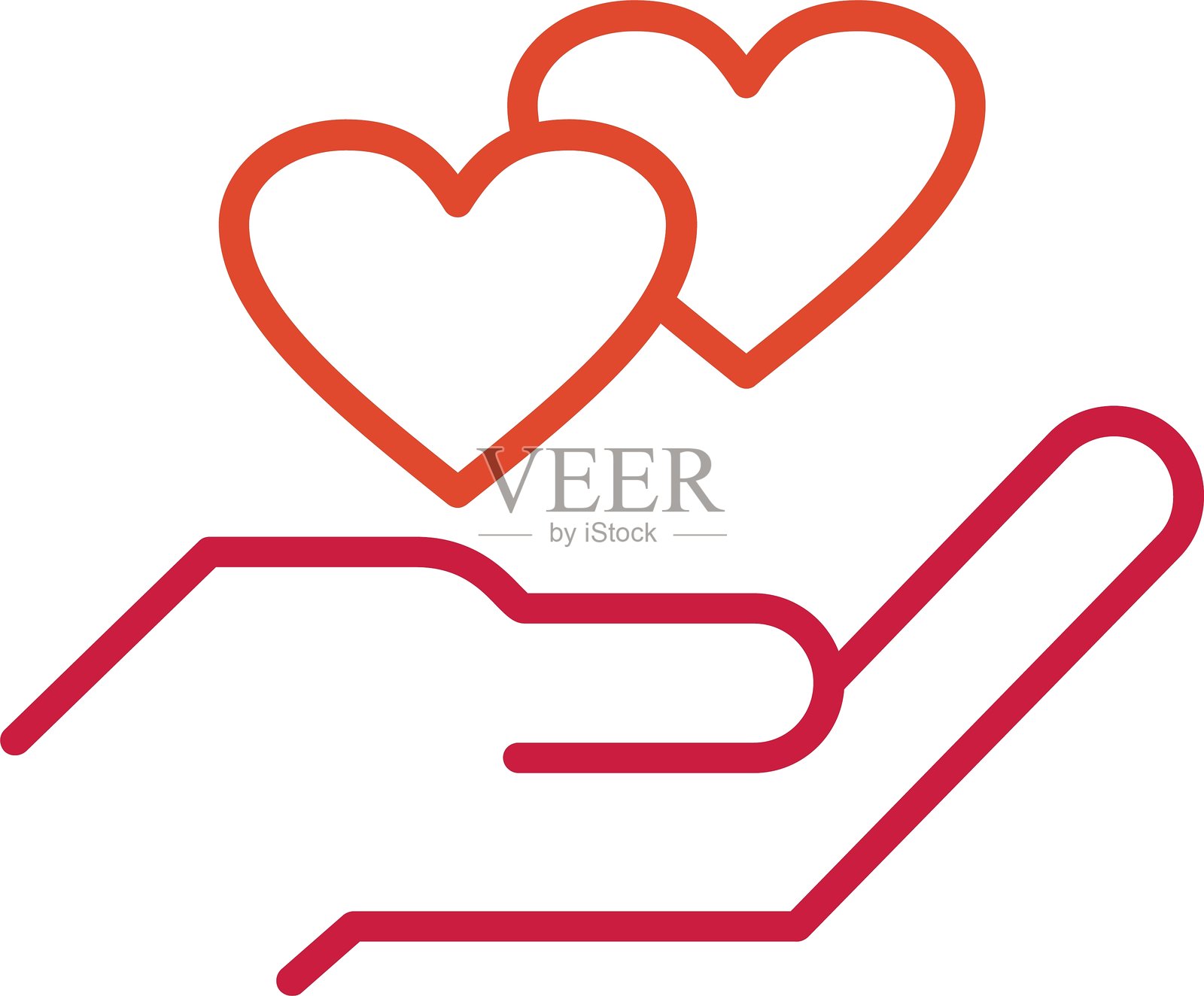 手势图标插画图片素材