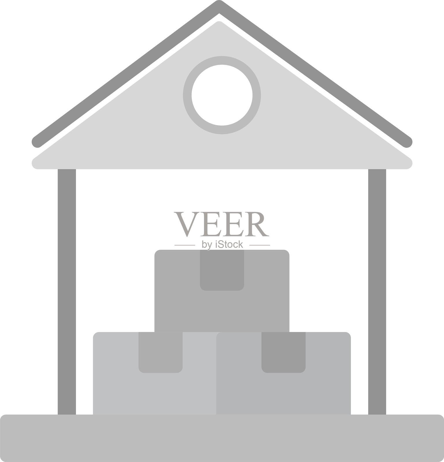 家图标插画图片素材