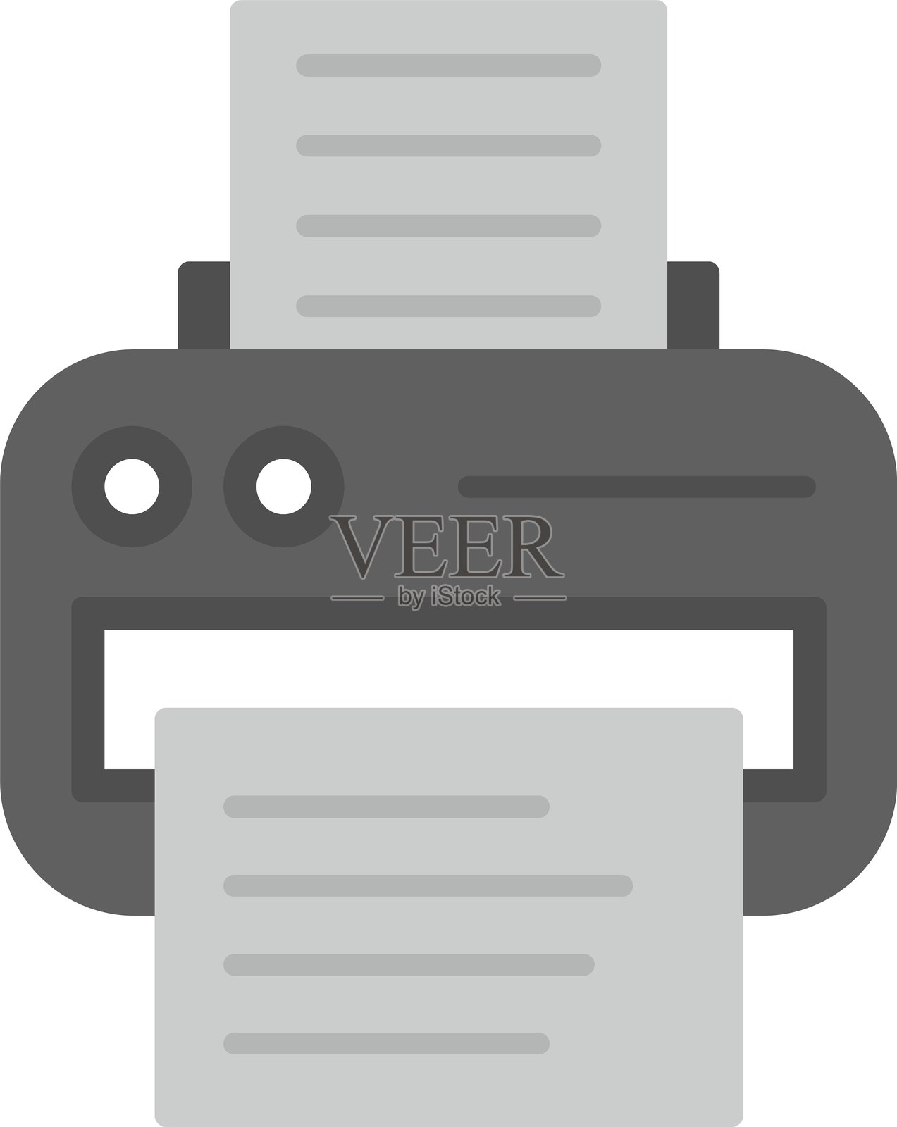 打印机图标插画图片素材