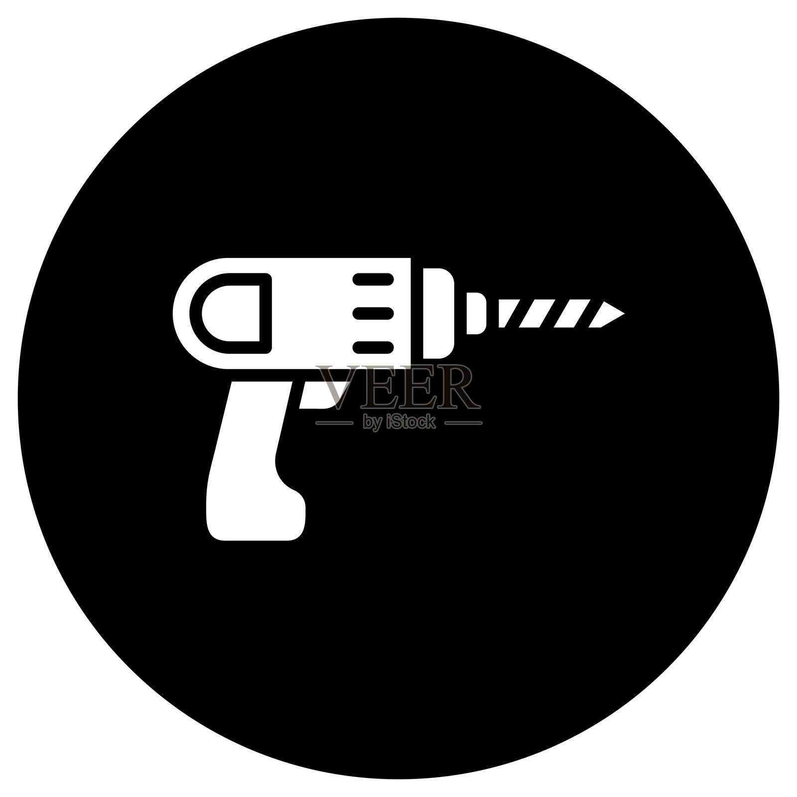 钻头矢量图标设计插图插画图片素材