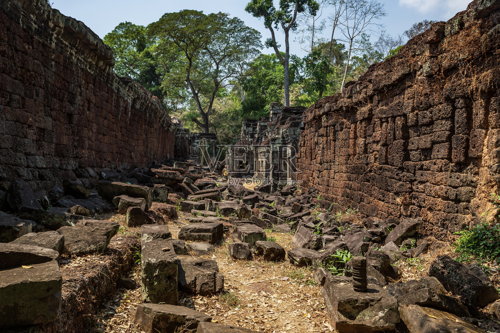 柬埔寨的吴哥考古公园照片摄影图片