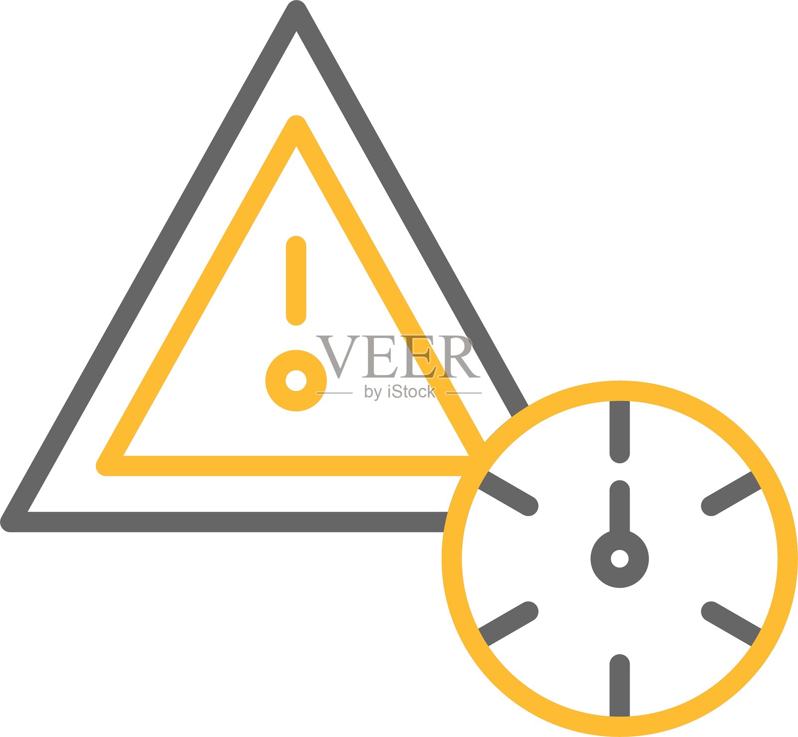 警报图标插画图片素材