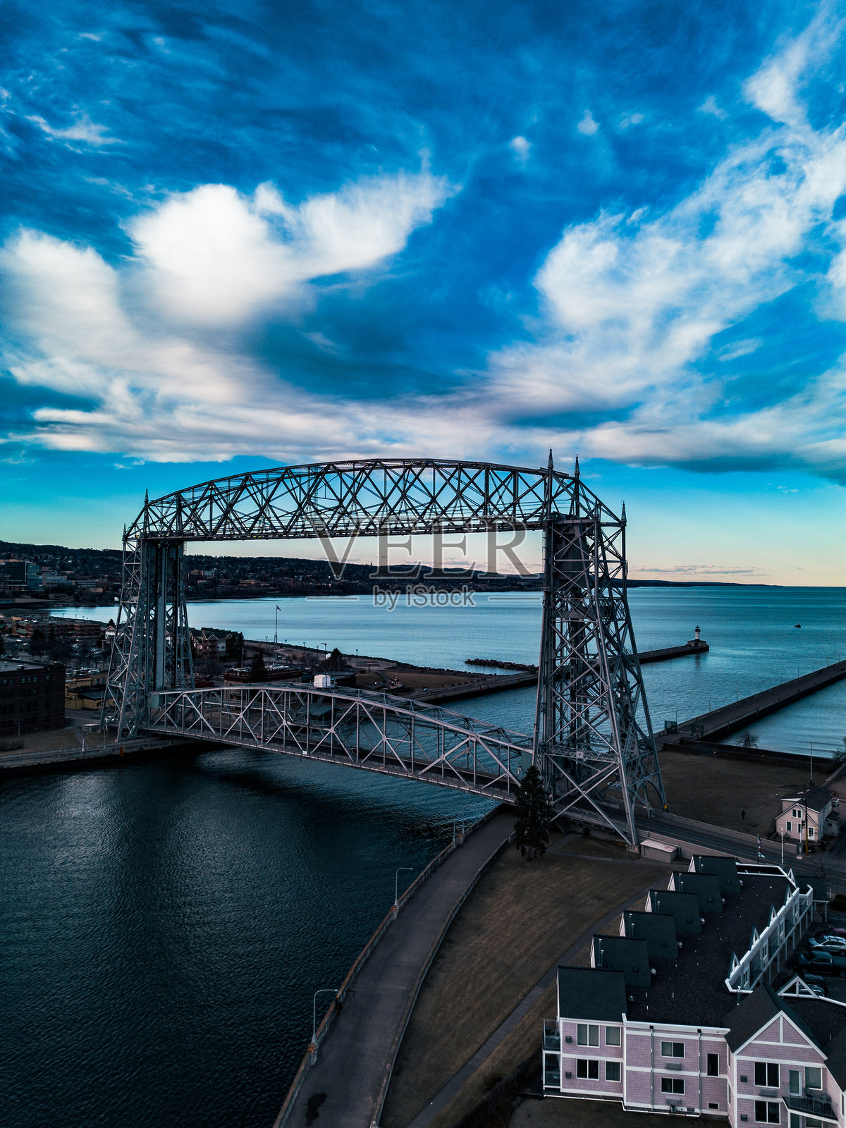 杜鲁斯升降桥无人机照片 2照片摄影图片