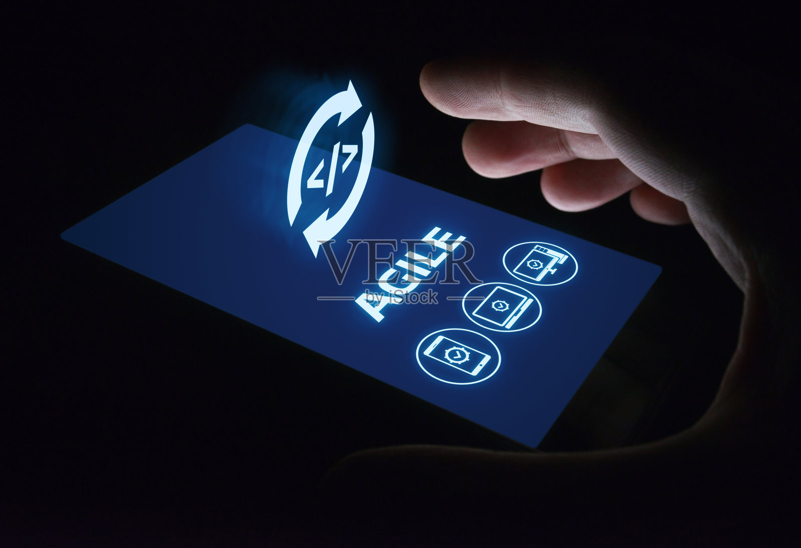 敏捷软件开发商业互联网技术概念照片摄影图片