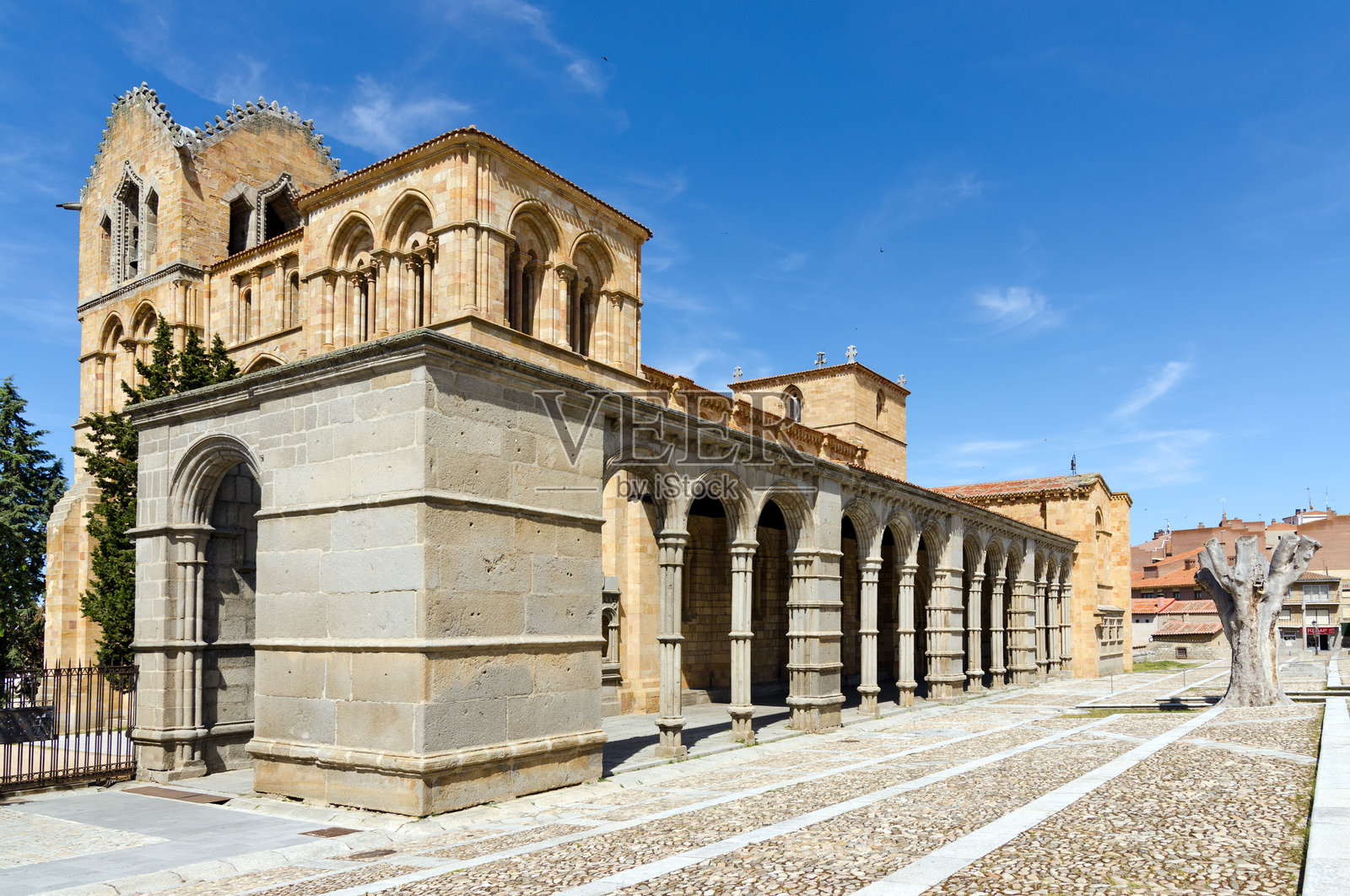 阿维拉大教堂照片摄影图片