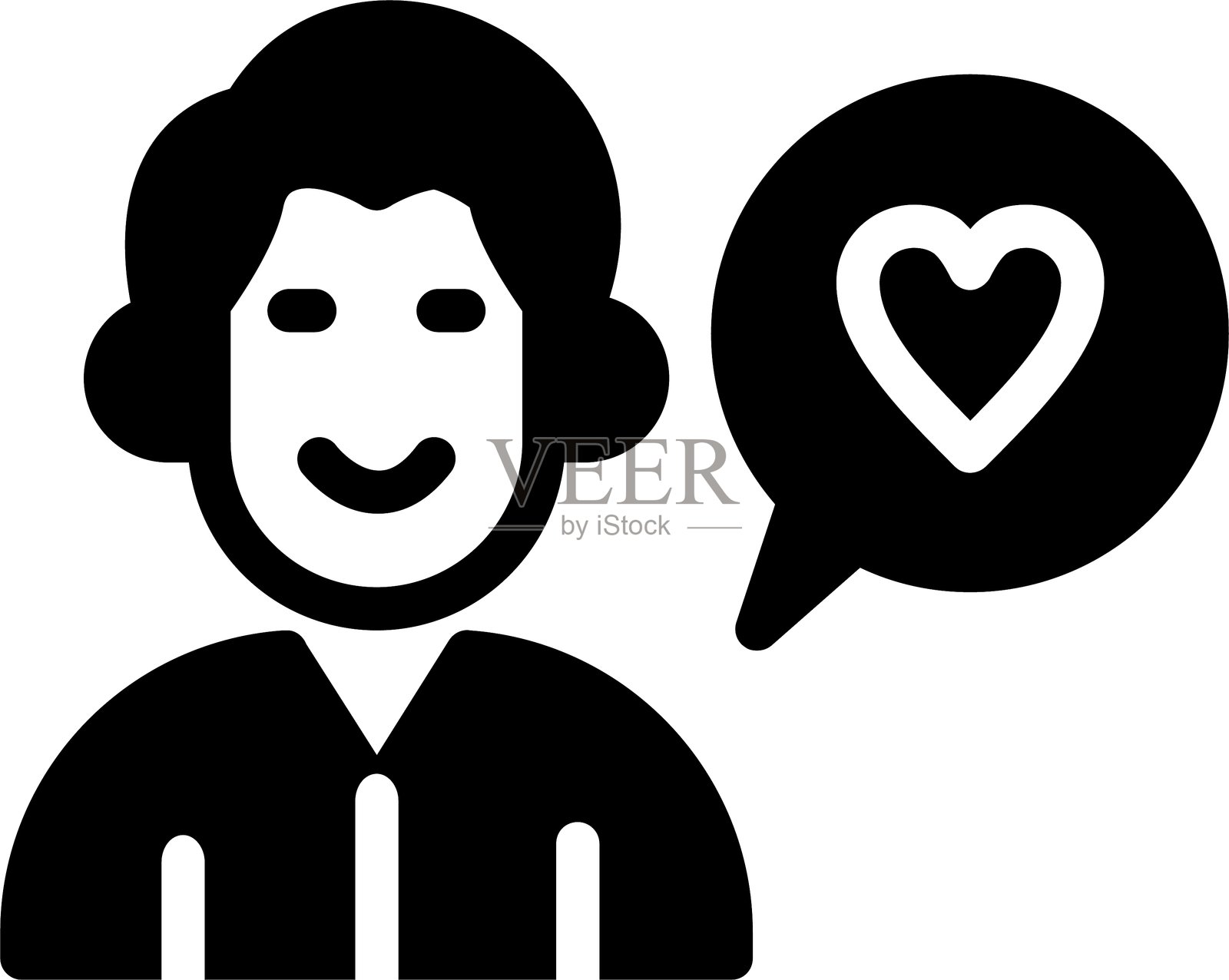 友谊关怀图标设计插画图片素材