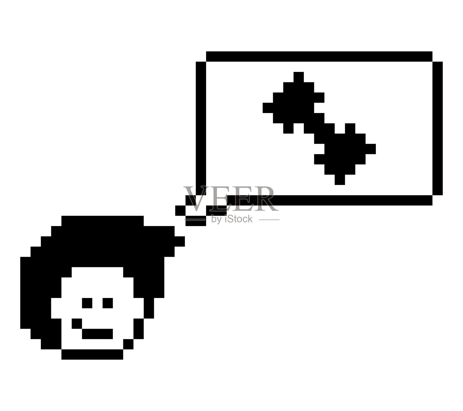 可爱的像素卡通8位角色男士在健身房举哑铃,健身生活方式,8位男性男孩健身,独立游戏8位矢量图。插画图片素材