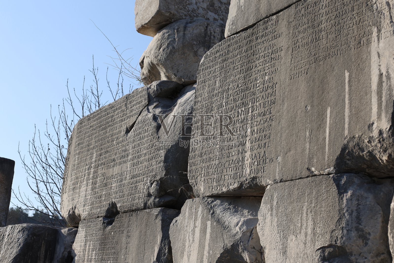 土耳其雅塔甘的斯特拉托尼基亚古城照片摄影图片