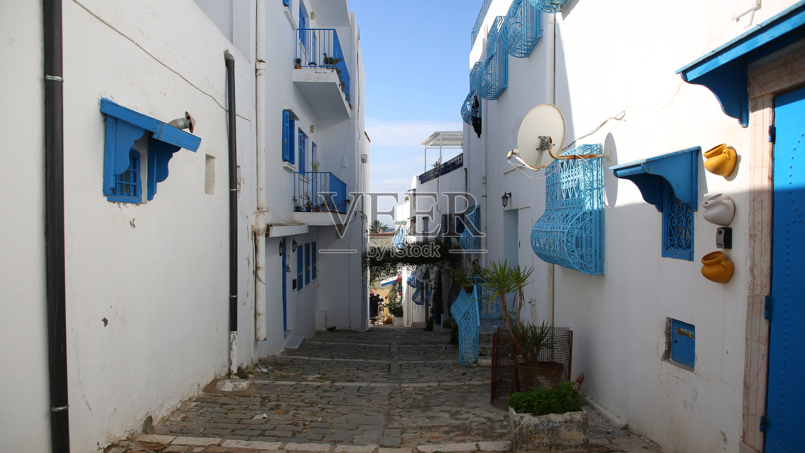 西迪布赛义德照片摄影图片