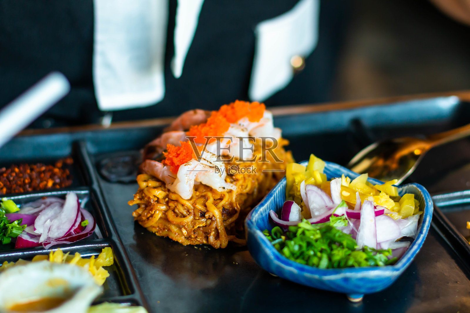 北泰国菜(咖喱虾米粉)照片摄影图片