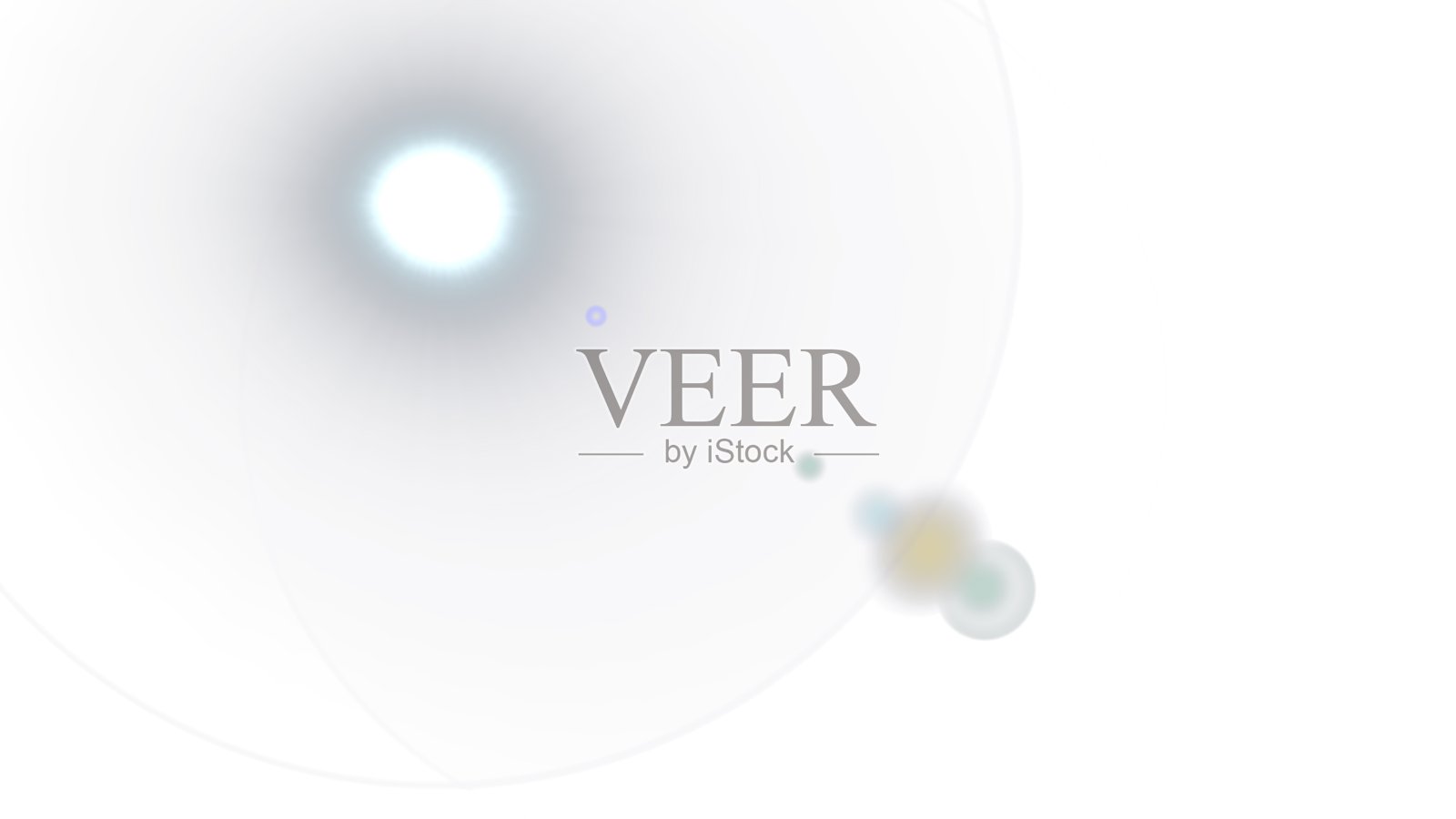 抽象光晕与镜头光晕效果,视觉上引人注目的透明PNG背景照片摄影图片