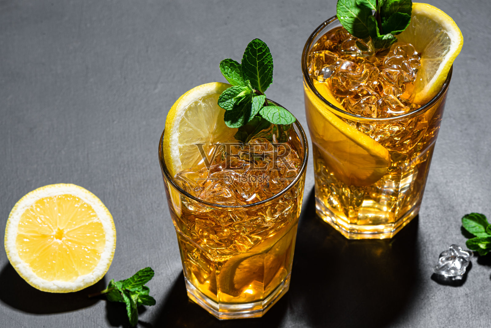 长岛冰茶鸡尾酒照片摄影图片