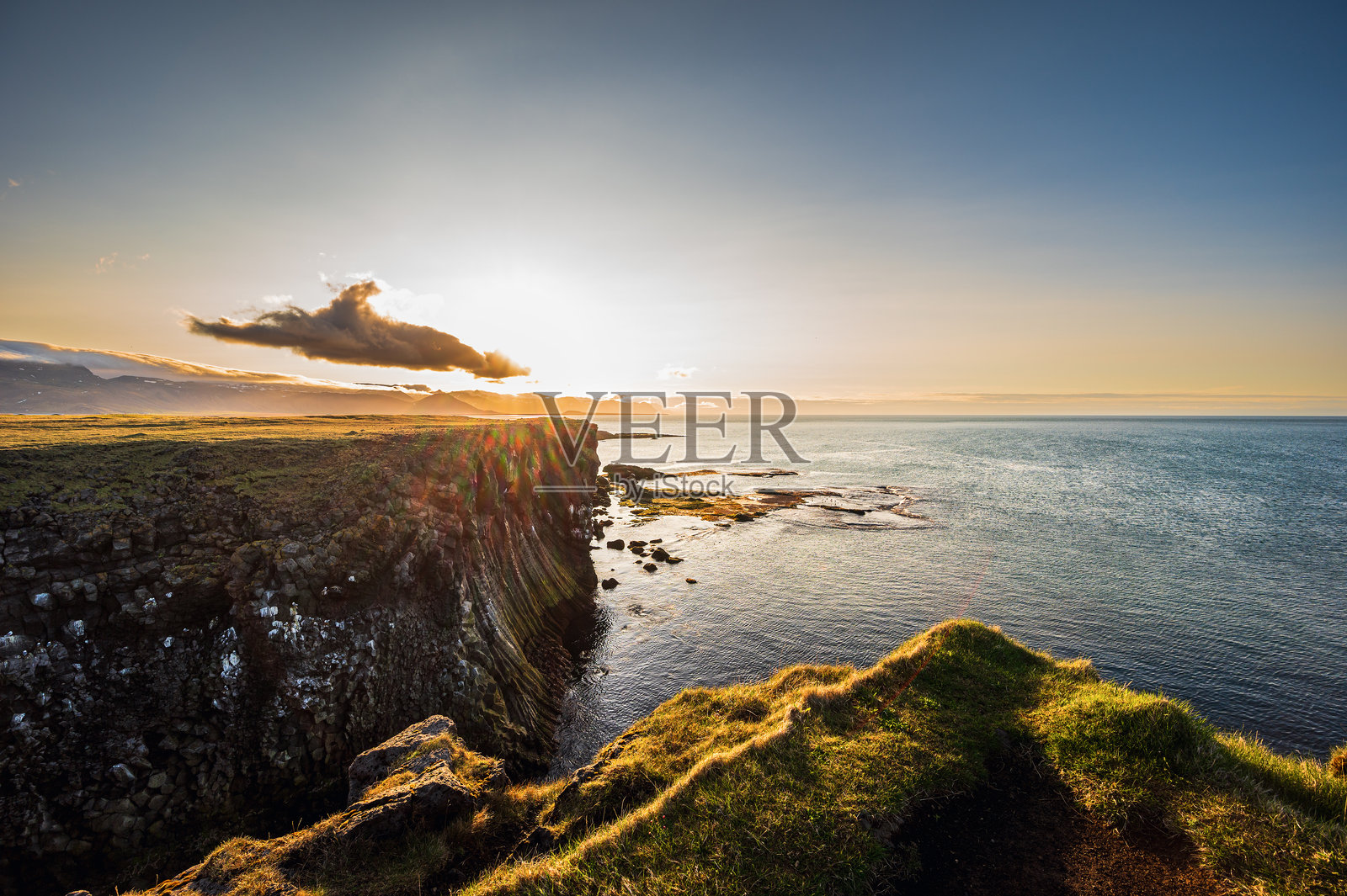 冰岛自然风光照片摄影图片