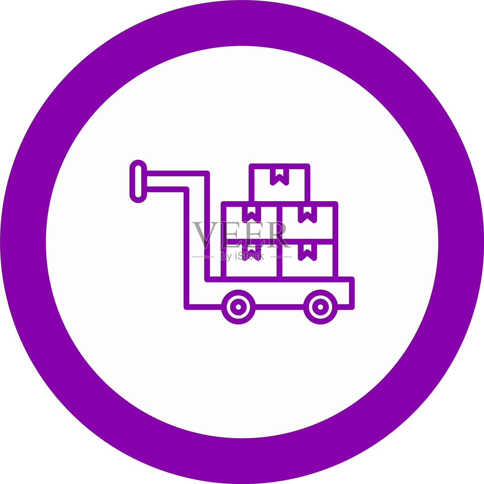 批量拣货图标插画图片素材