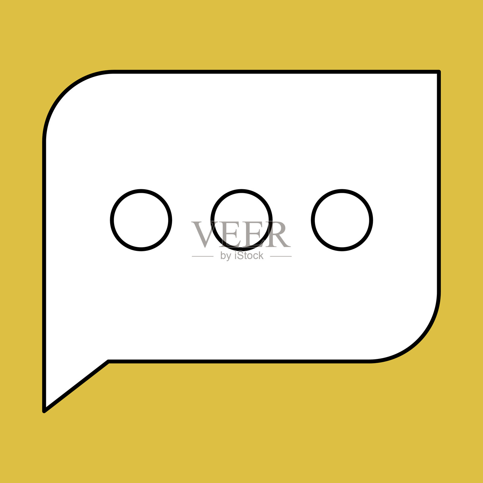 一组平面设计的空白白色对话气泡,聊天框,消息框图标。气球涂鸦风格的思考符号。背景上独立的对话气泡。沟通、讨论和文本框架。插画图片素材