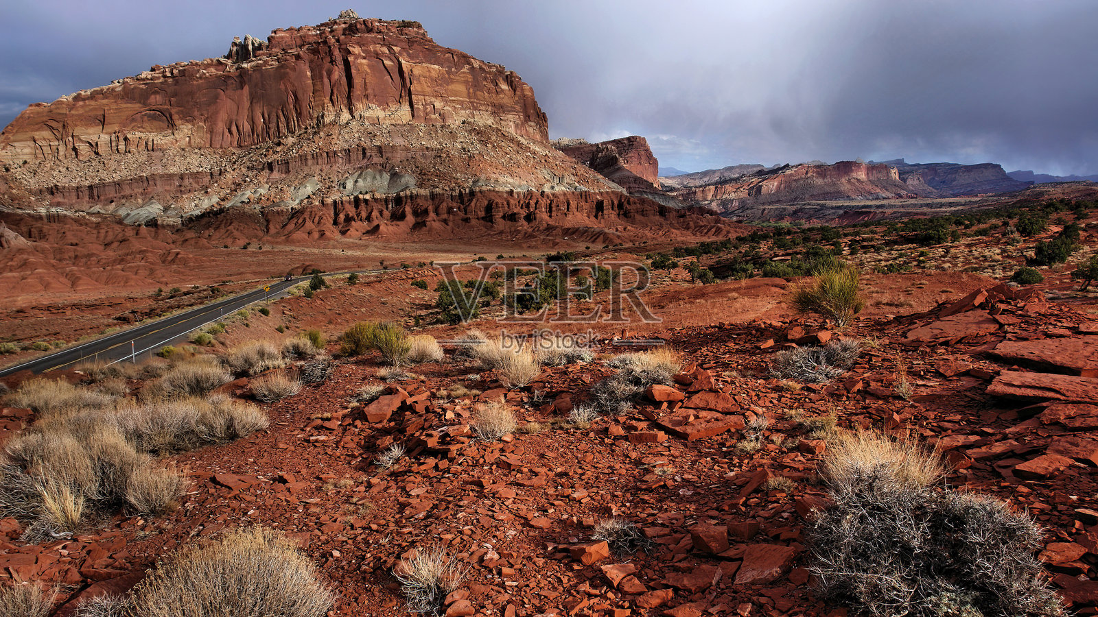 美国风景 犹他州首府礁国家公园 红色悬崖 2008-10 DSC09705照片摄影图片