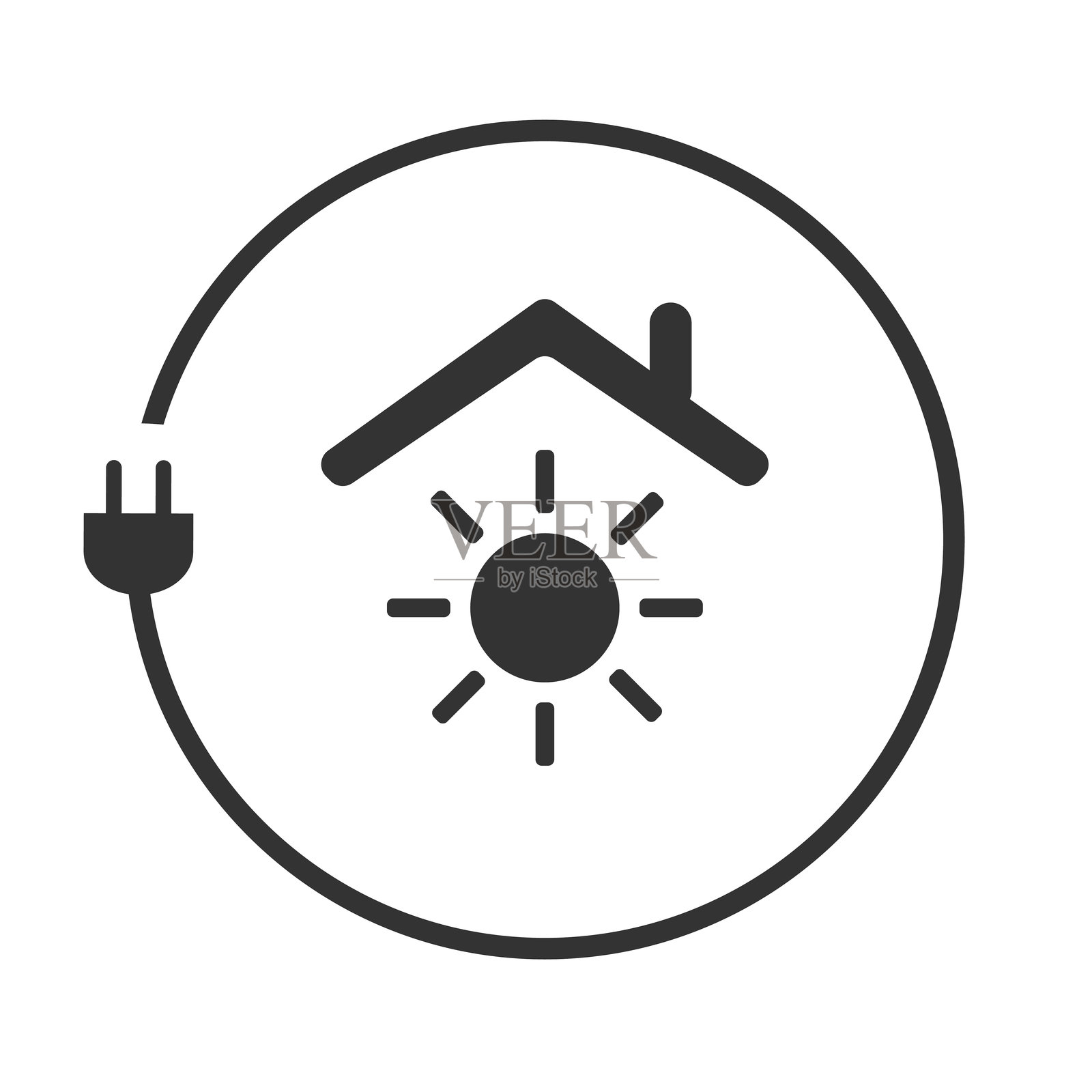 生态能源概念插画图片素材