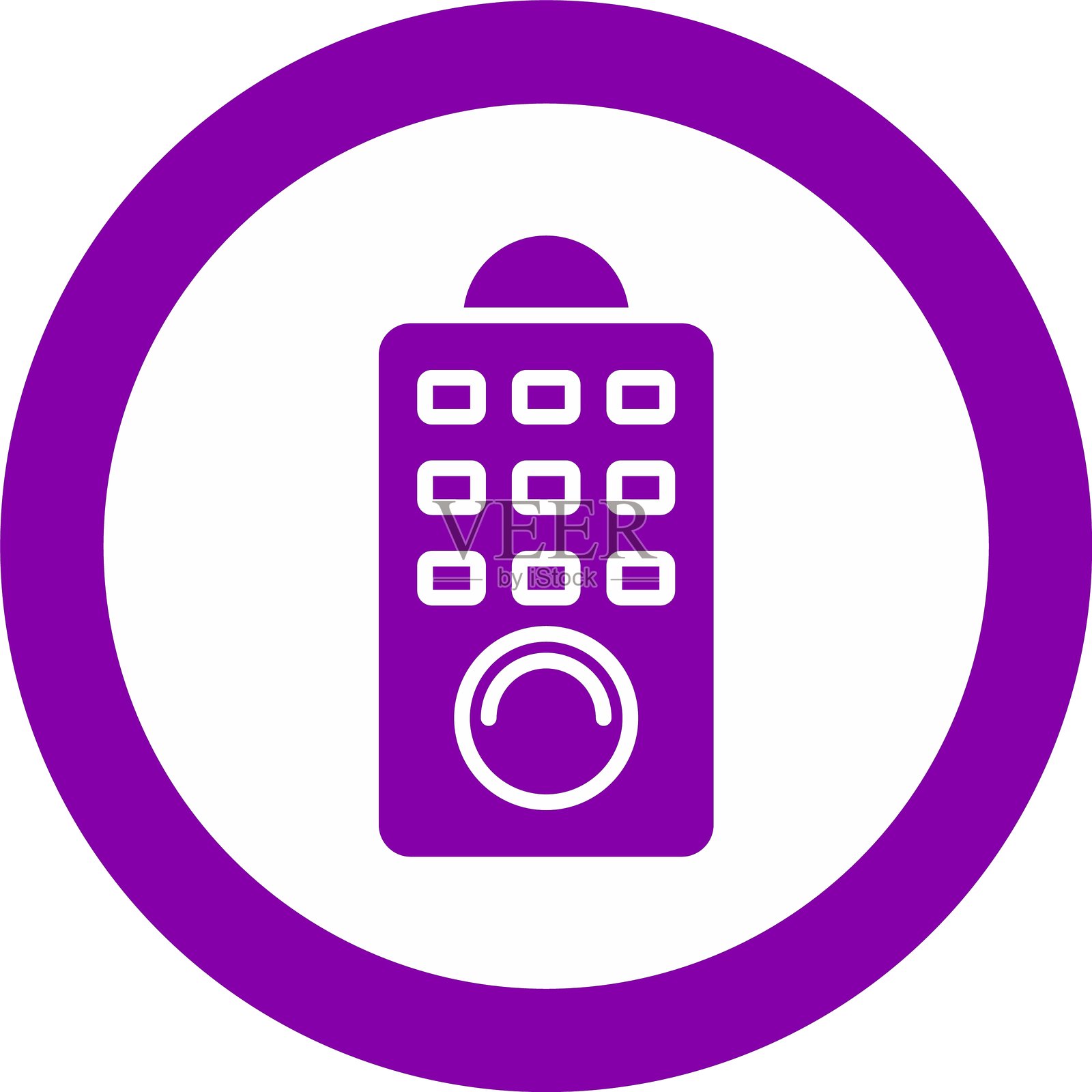 遥控器图标插画图片素材