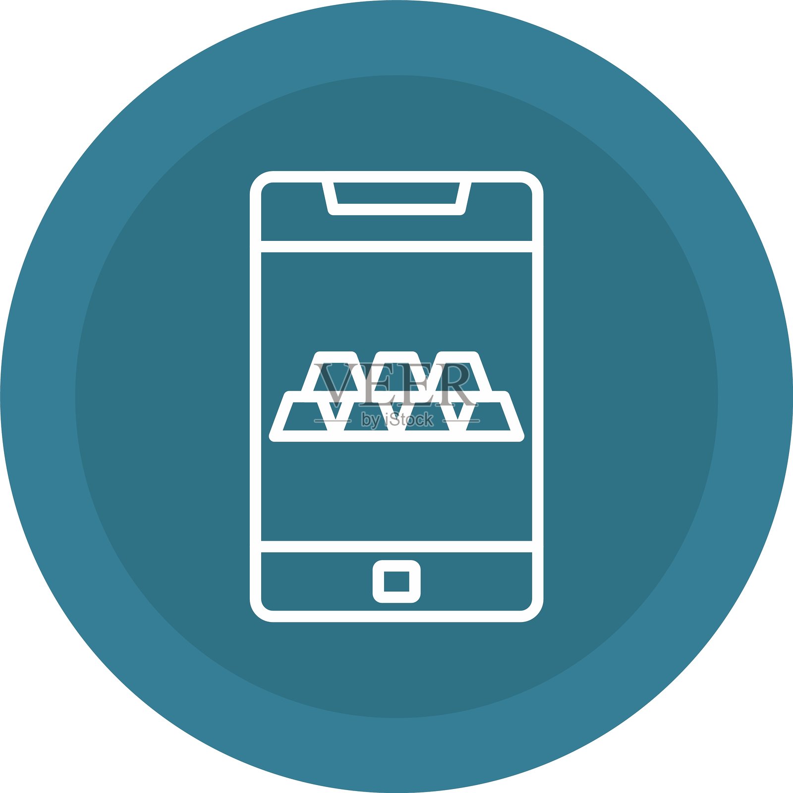 金色图标插画图片素材