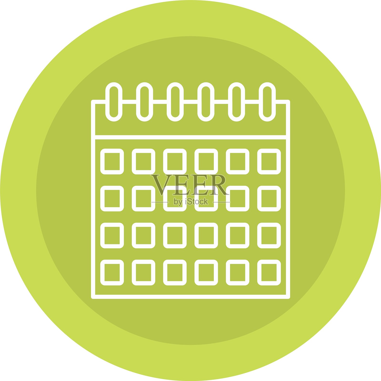 日历图标插画图片素材