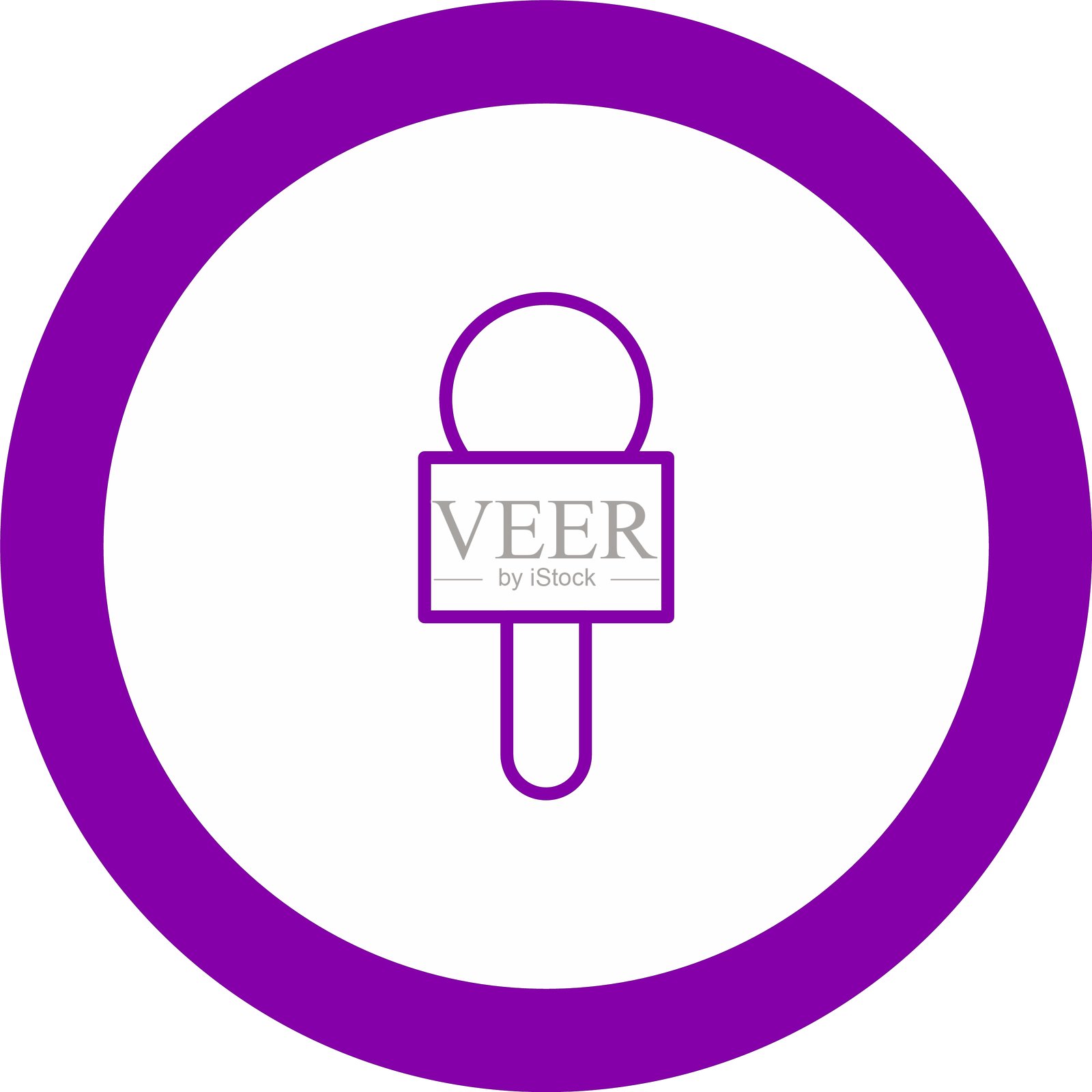 麦克风图标插画图片素材