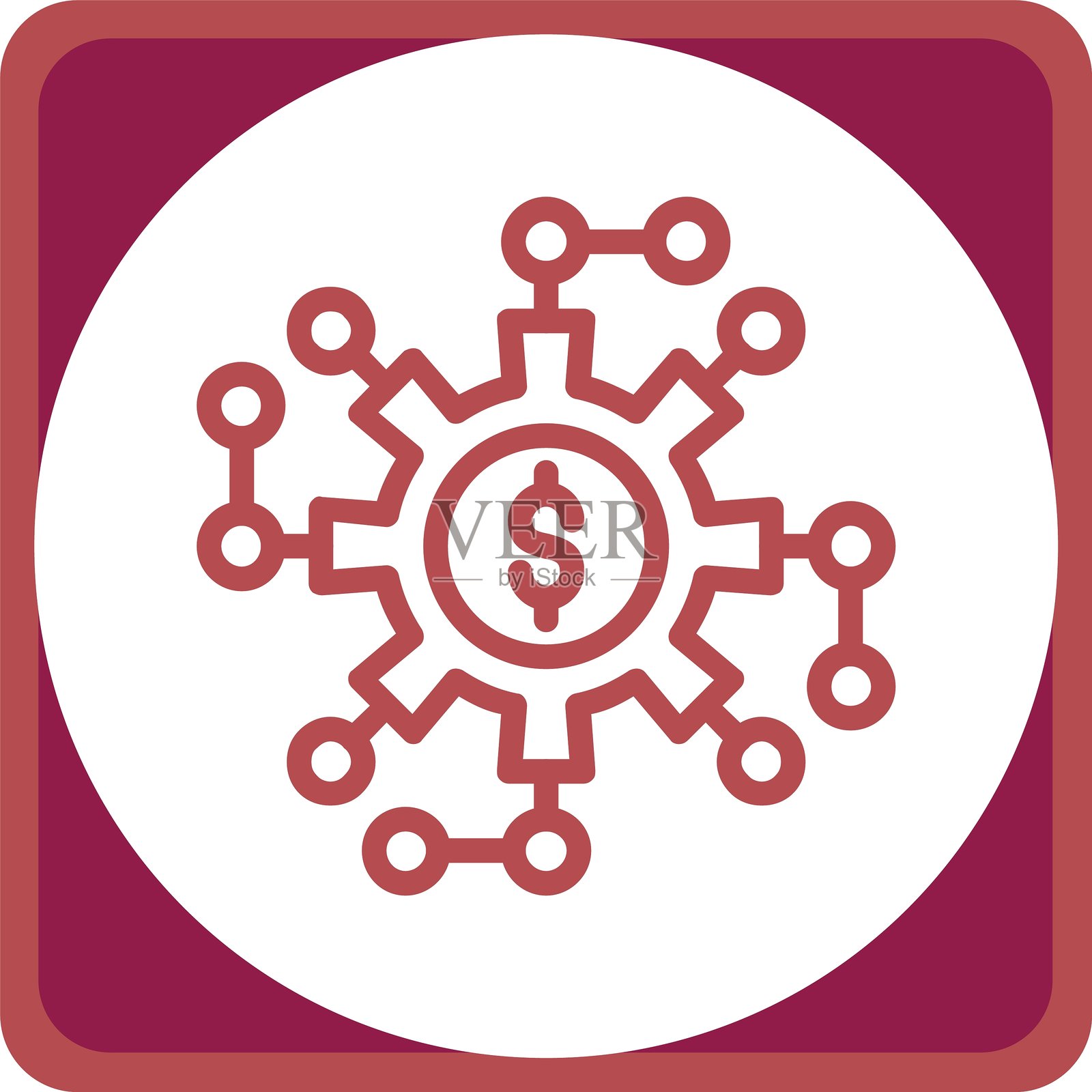 商业模型线圈角落插画图片素材