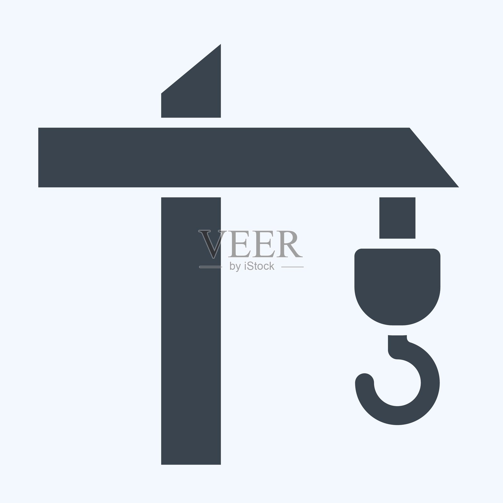 图标建设。与发展符号相关。图形风格插画图片素材