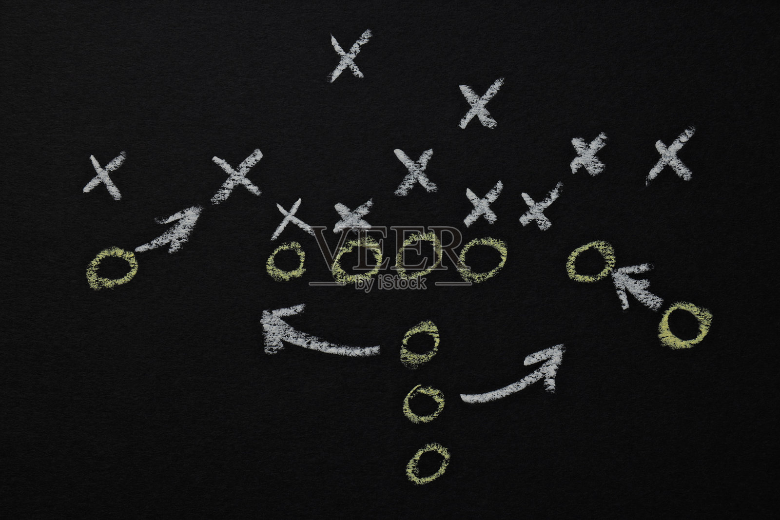 美式足球,超级碗的概念与美式足球照片摄影图片