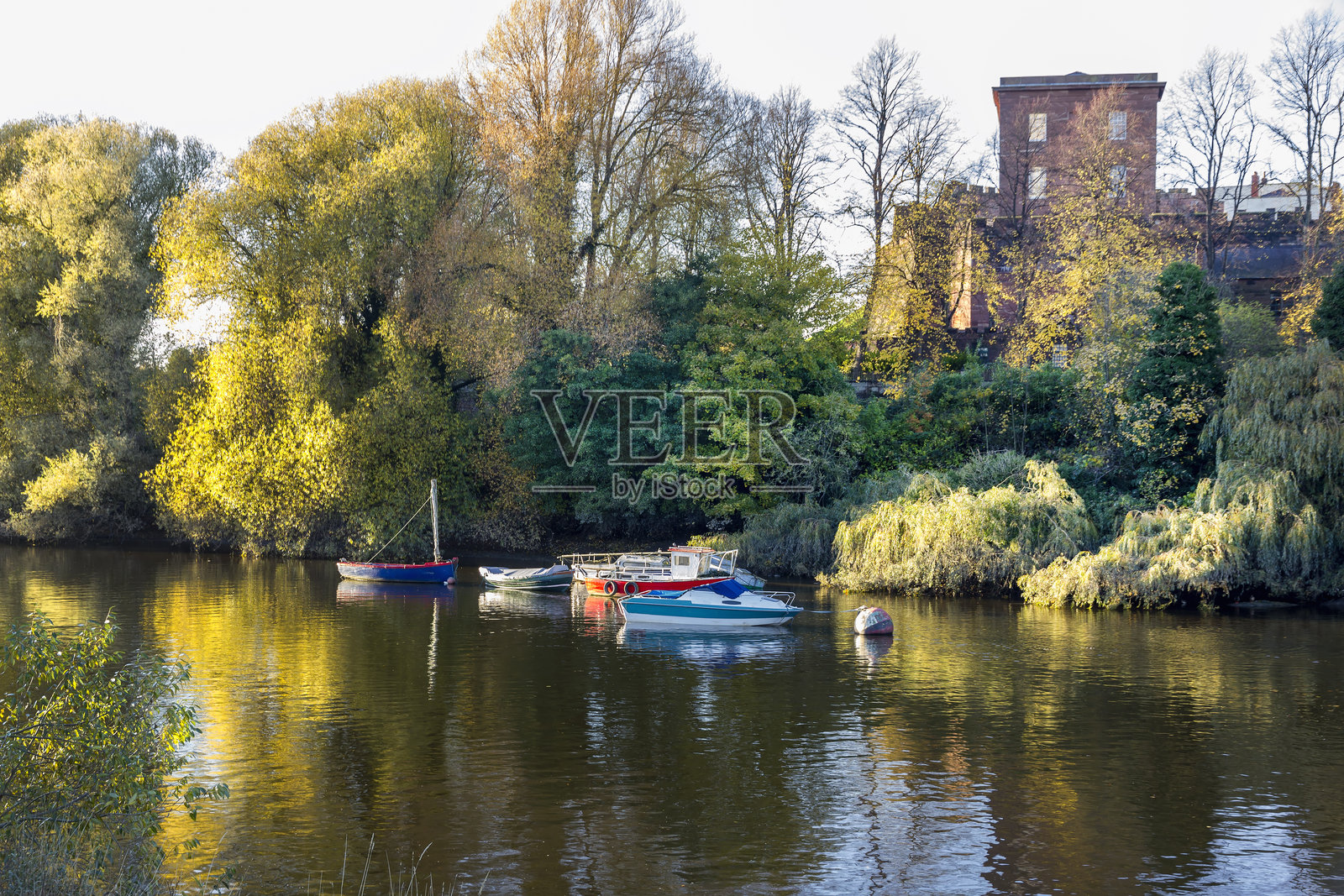 德河切斯特照片摄影图片