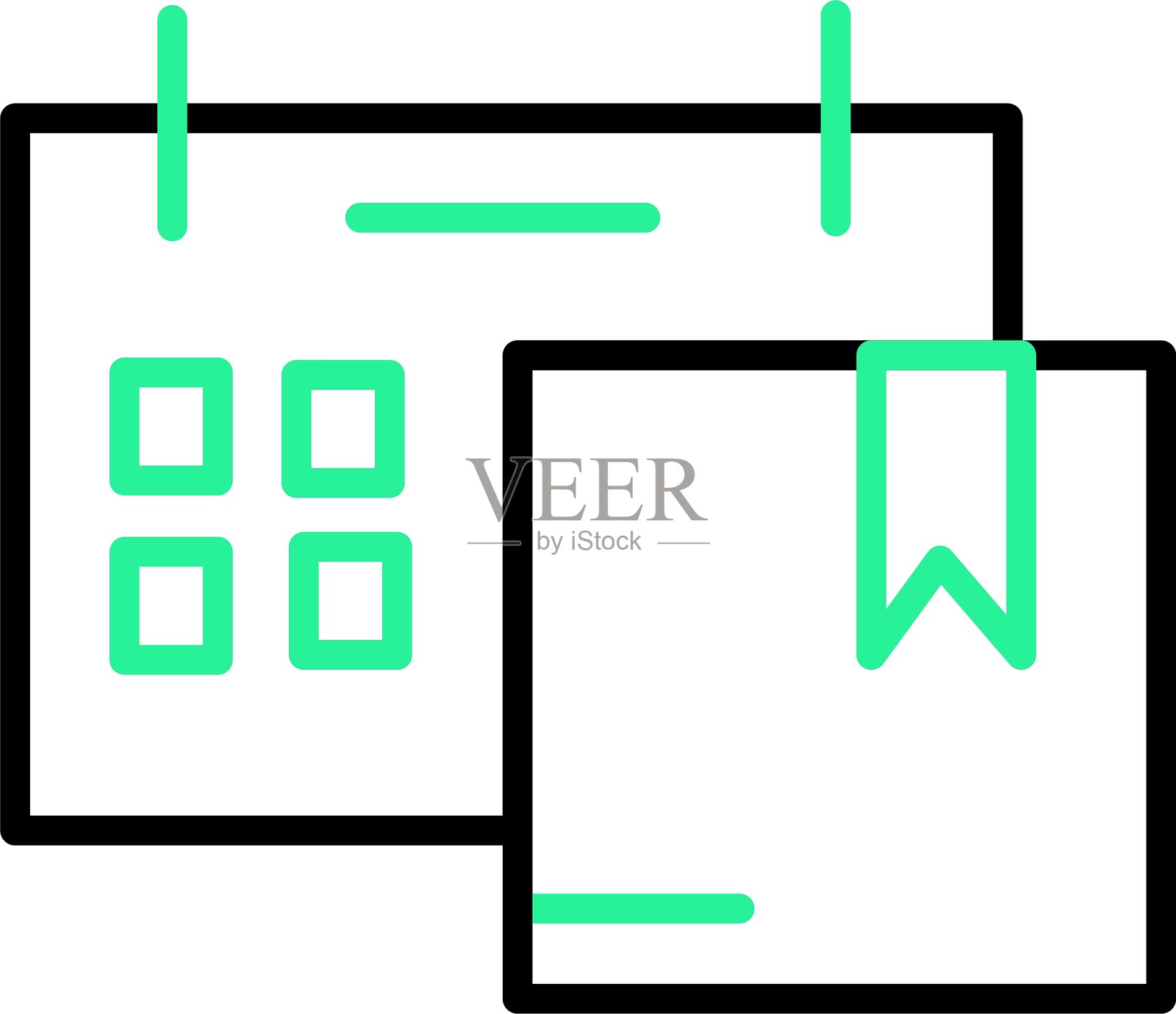 新图标设计创意日程安排插画图片素材