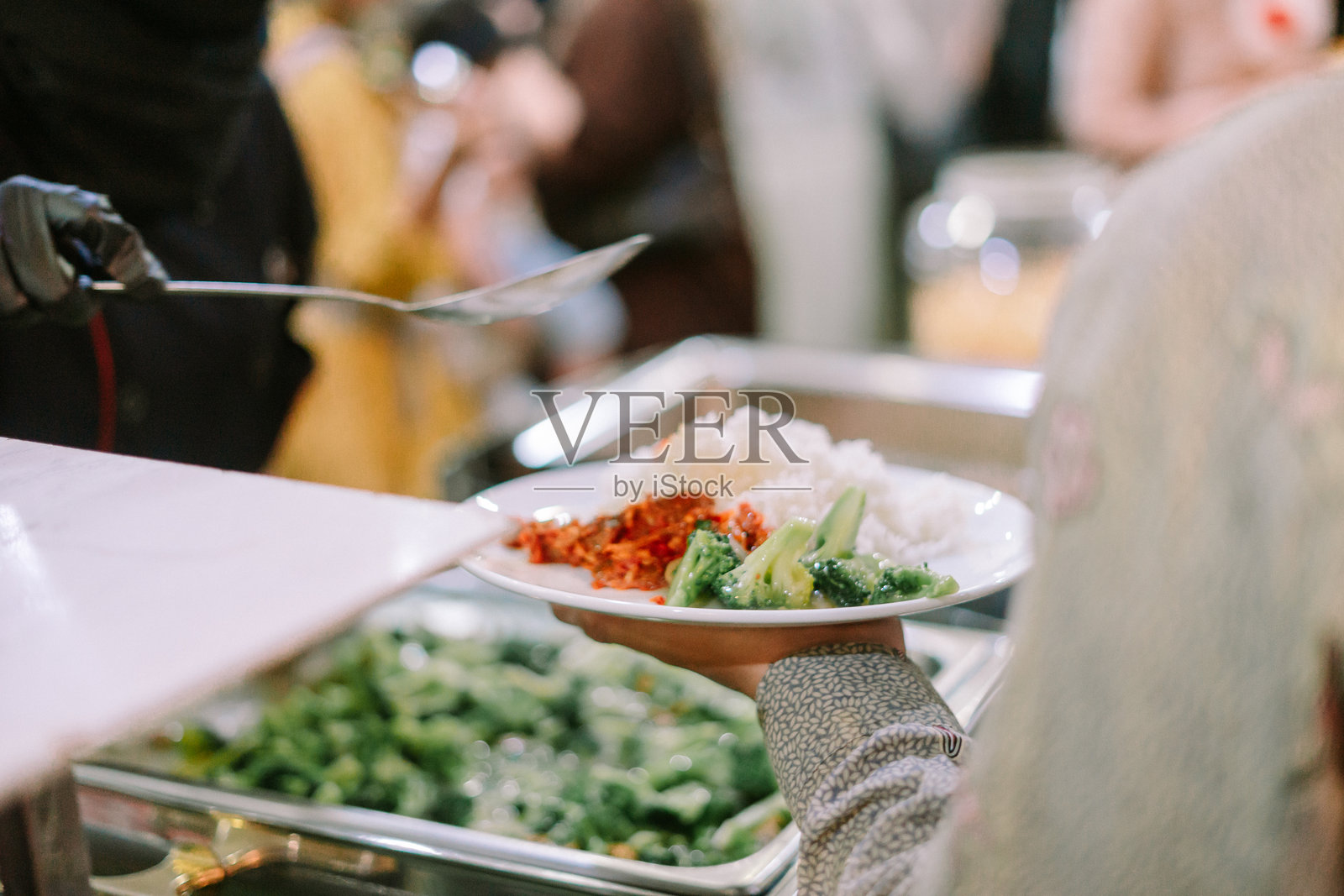 优雅的餐饮活动展示了一场美味健康食品的自助餐照片摄影图片