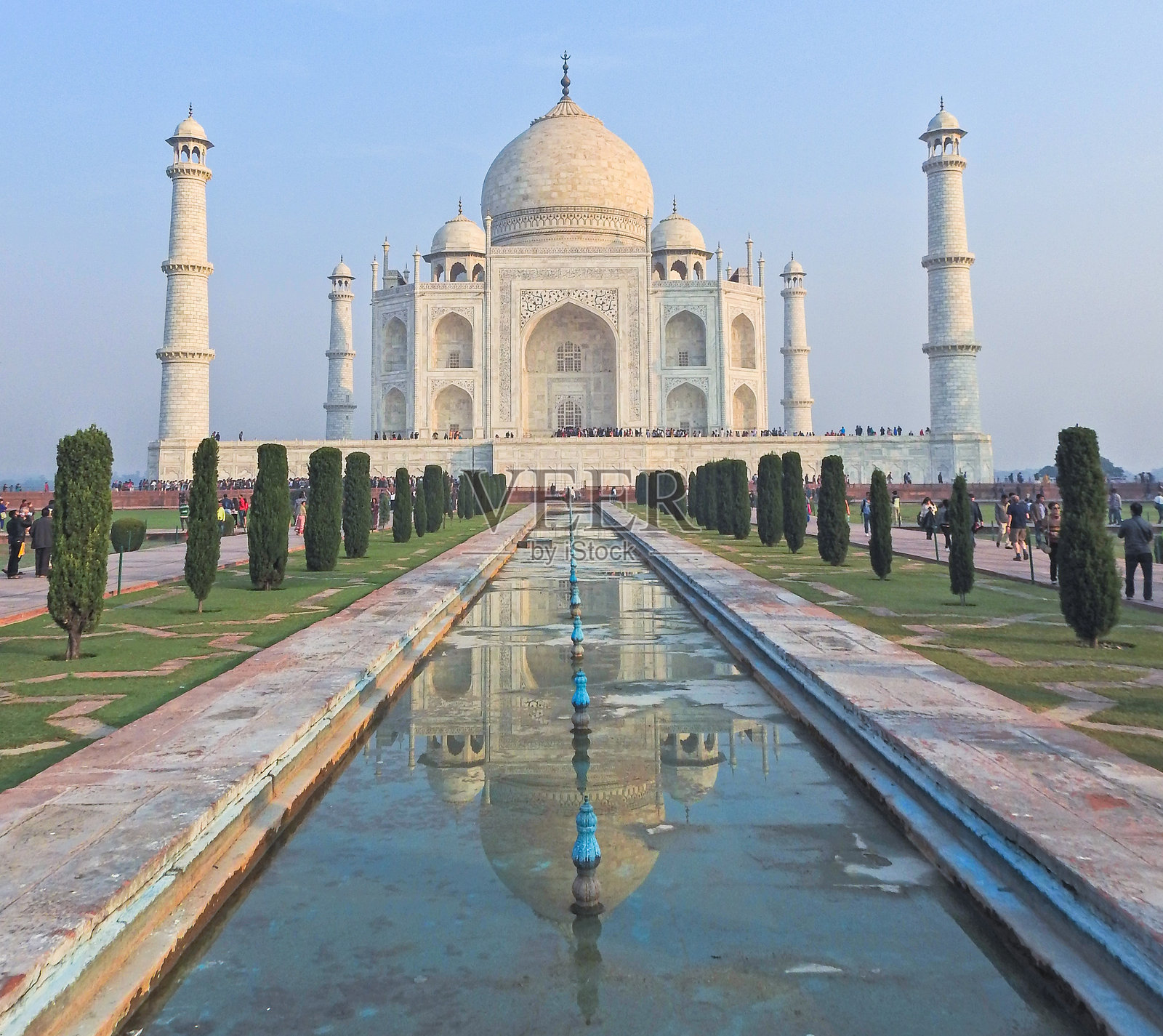 泰姬陵,阿格拉,印度照片摄影图片